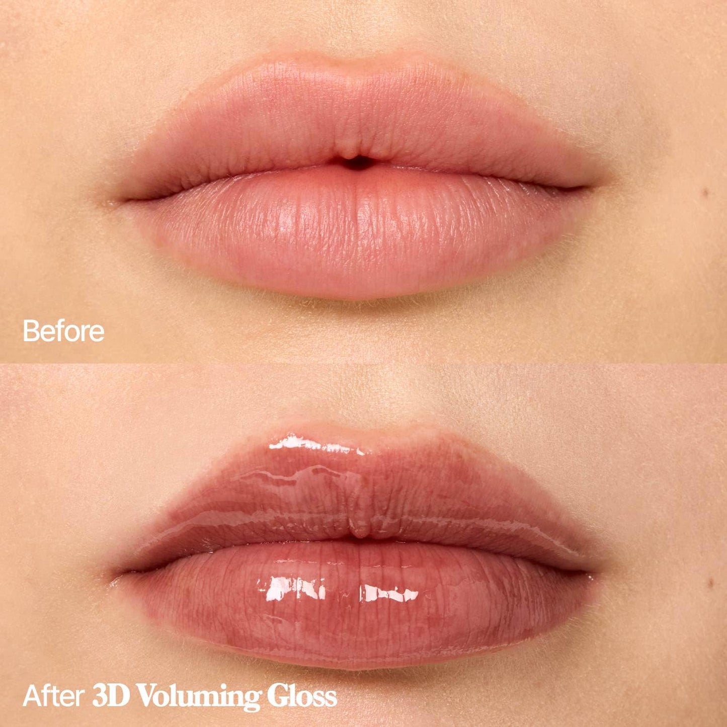 3D Voluming Gloss 30% (Sheer) | Vanilla 30% l High Shine, Non-Sticky Lip Gloss for Makeup | Long-Lasting, Moisturizing Gel Formula | 30%, 70% Pigment Options | 5.3g