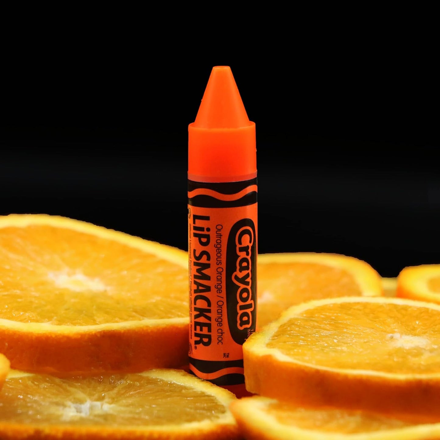 Lip Smacker Crayola Lip Balm Party Pack - 8 Moisturizing Lip Balms, Cotton Candy, Orange, Sherbert, Watermelon, Berry, Apple, Banana, Hydrating & Protecting - Cruelty-Free