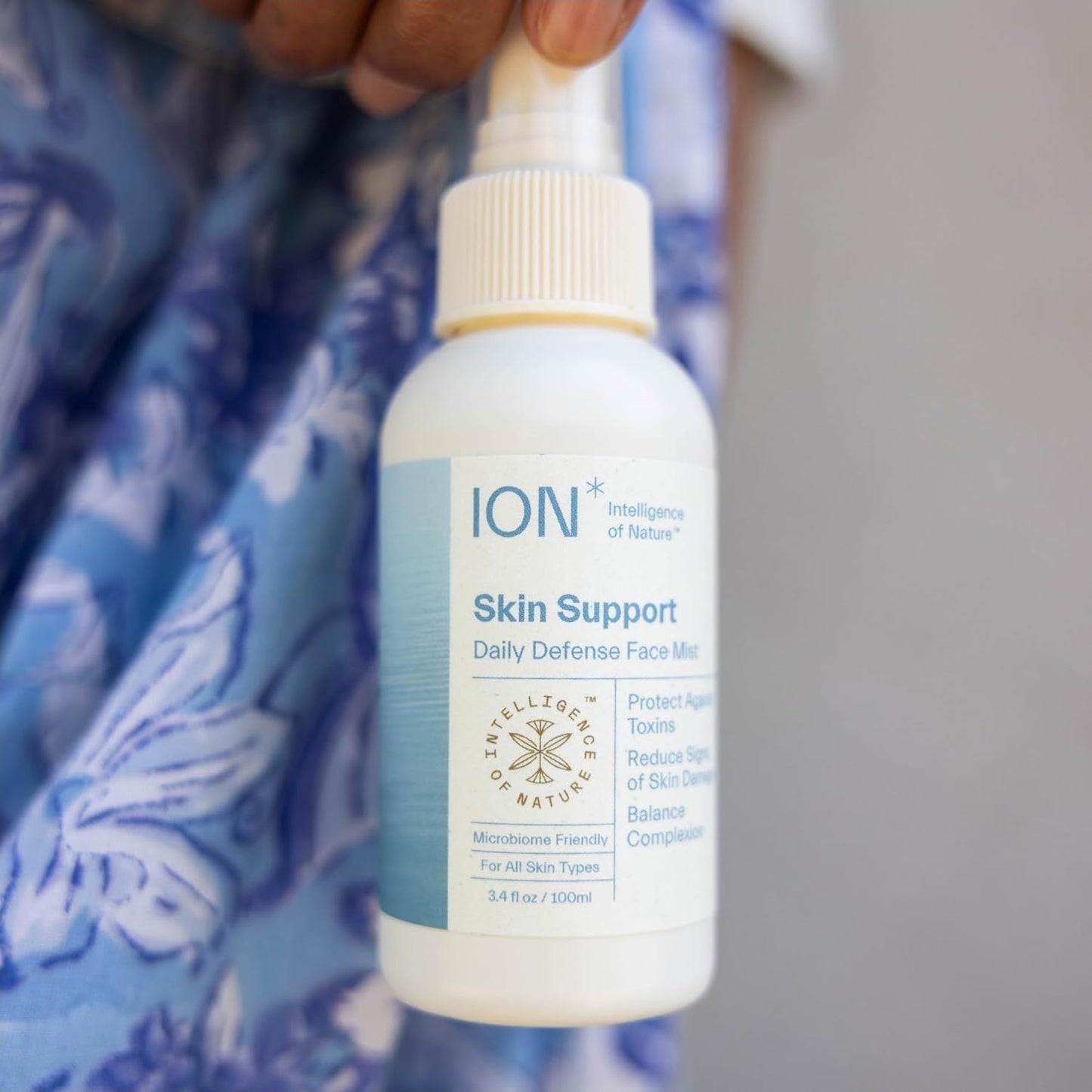 ION* Intelligence of Nature Skin Support | Skincare for Anti-Aging, Healthy Skin & Hydration to Defend Against Toxins, Reduce Redness, Improve Skin Microbiome (8 oz.)