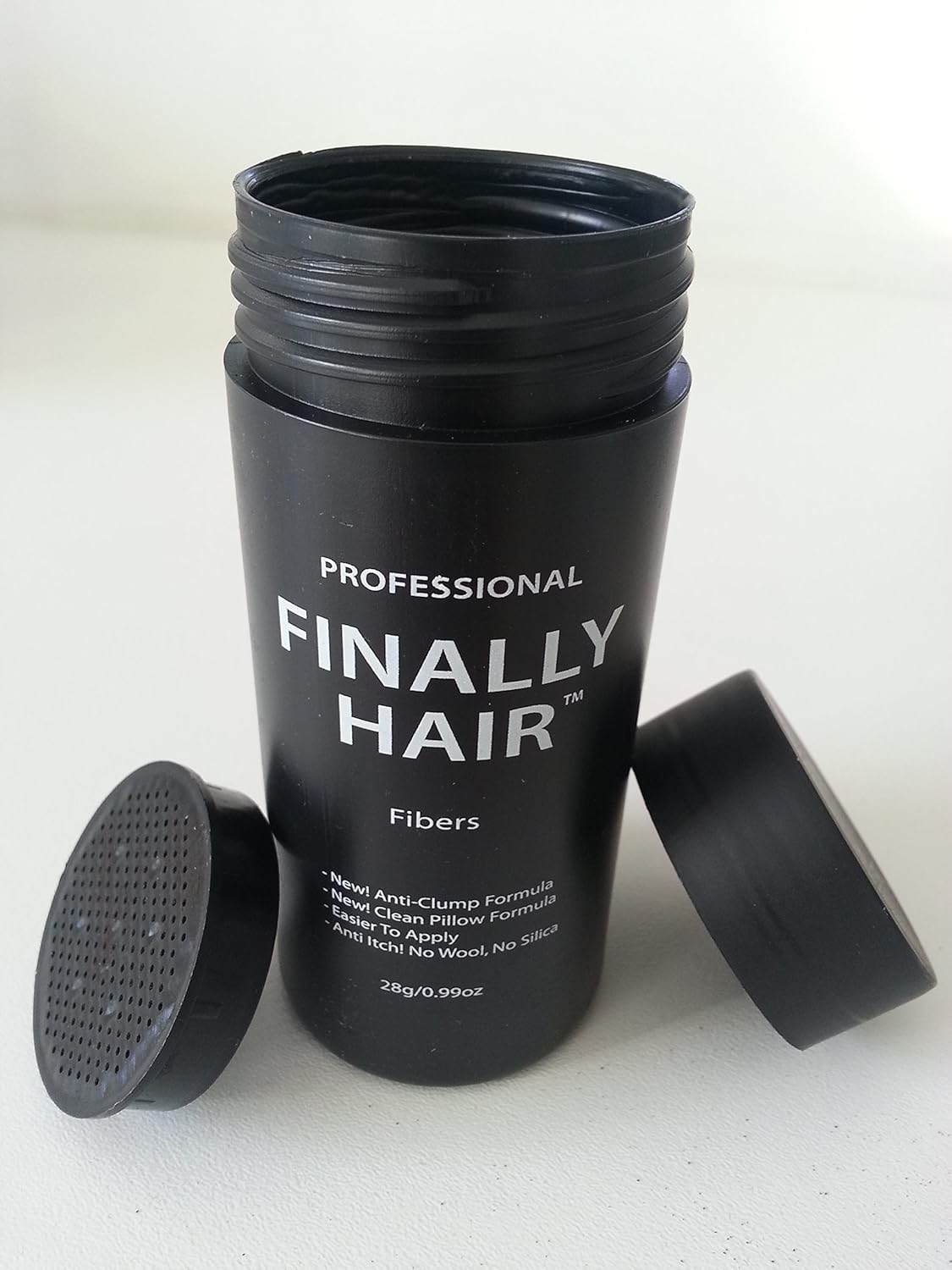 Hair Building Fibers 200 Grams 7 Oz. With Bottle By Finally Hair 50g*4 (Red)