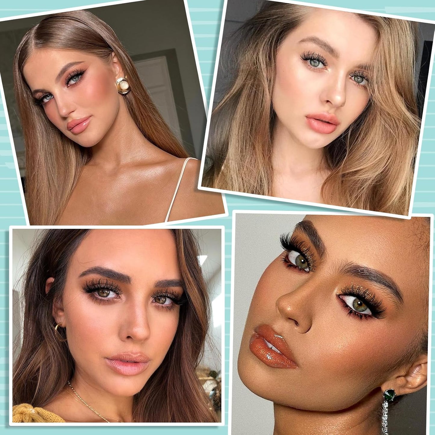 Lash Clusters Kit 200pcs, Eyelash Extension Kit 80D D Curl Diy Cluster Eyelashes Extensions Lash Bond and Remover Waterproof Lash Applicator Tools for 9-16mm Mix Lashes Beginner Self Use at home