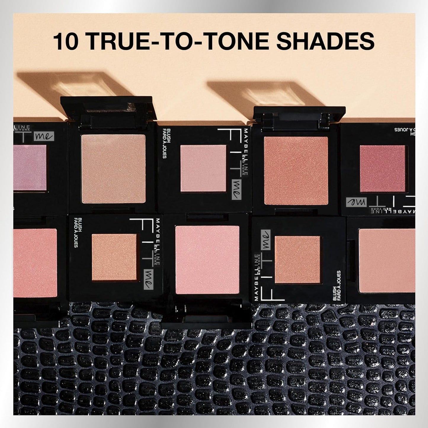 Maybelline Fit Me Blush, Lightweight, Smooth, Blendable, Long-lasting All-Day Face Enhancing Makeup Color, Wine, 1 Count
