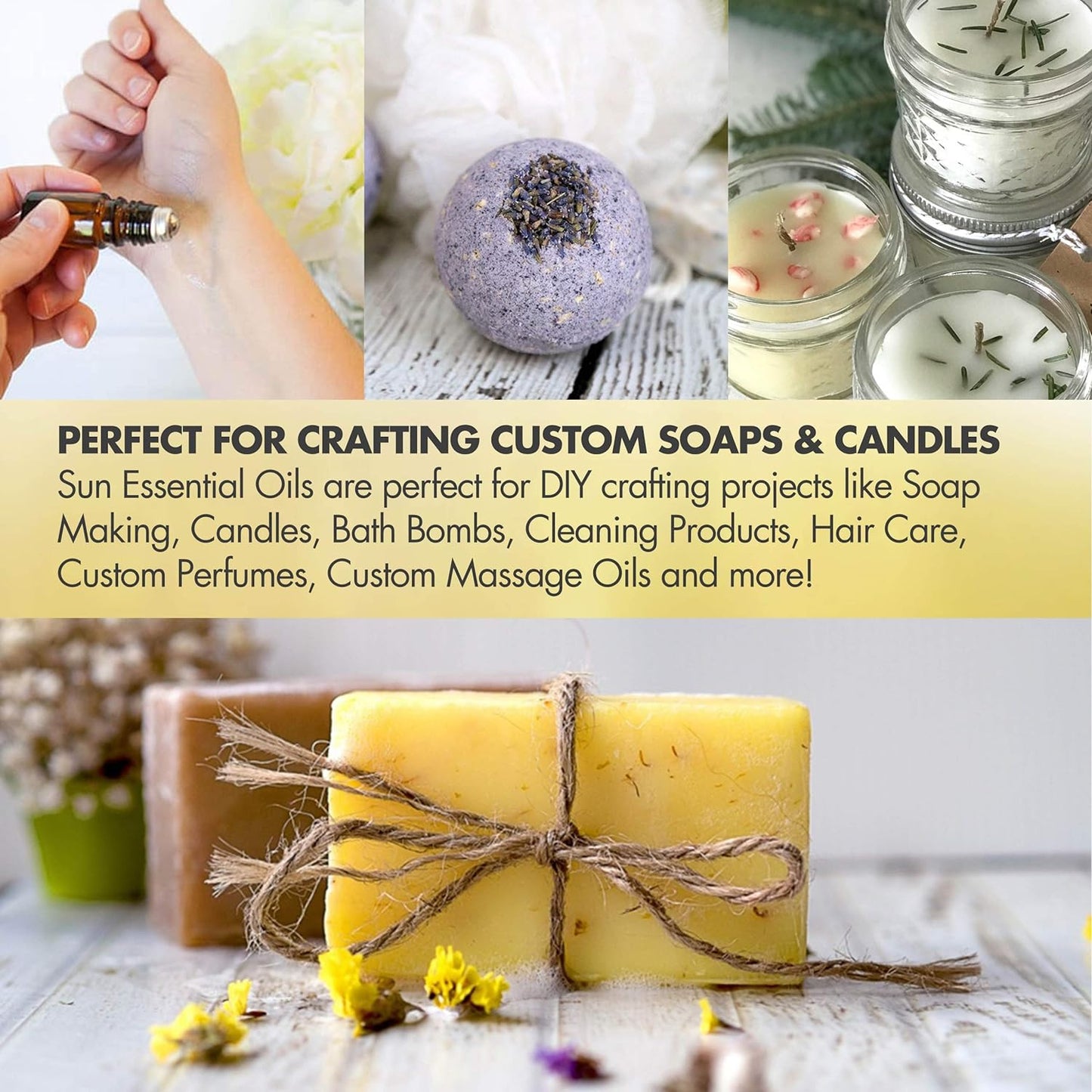 Sun Essential Oils Neroli Essential Oil - Neroli Aromatherapy Oil for Diffuser (16 fl oz)