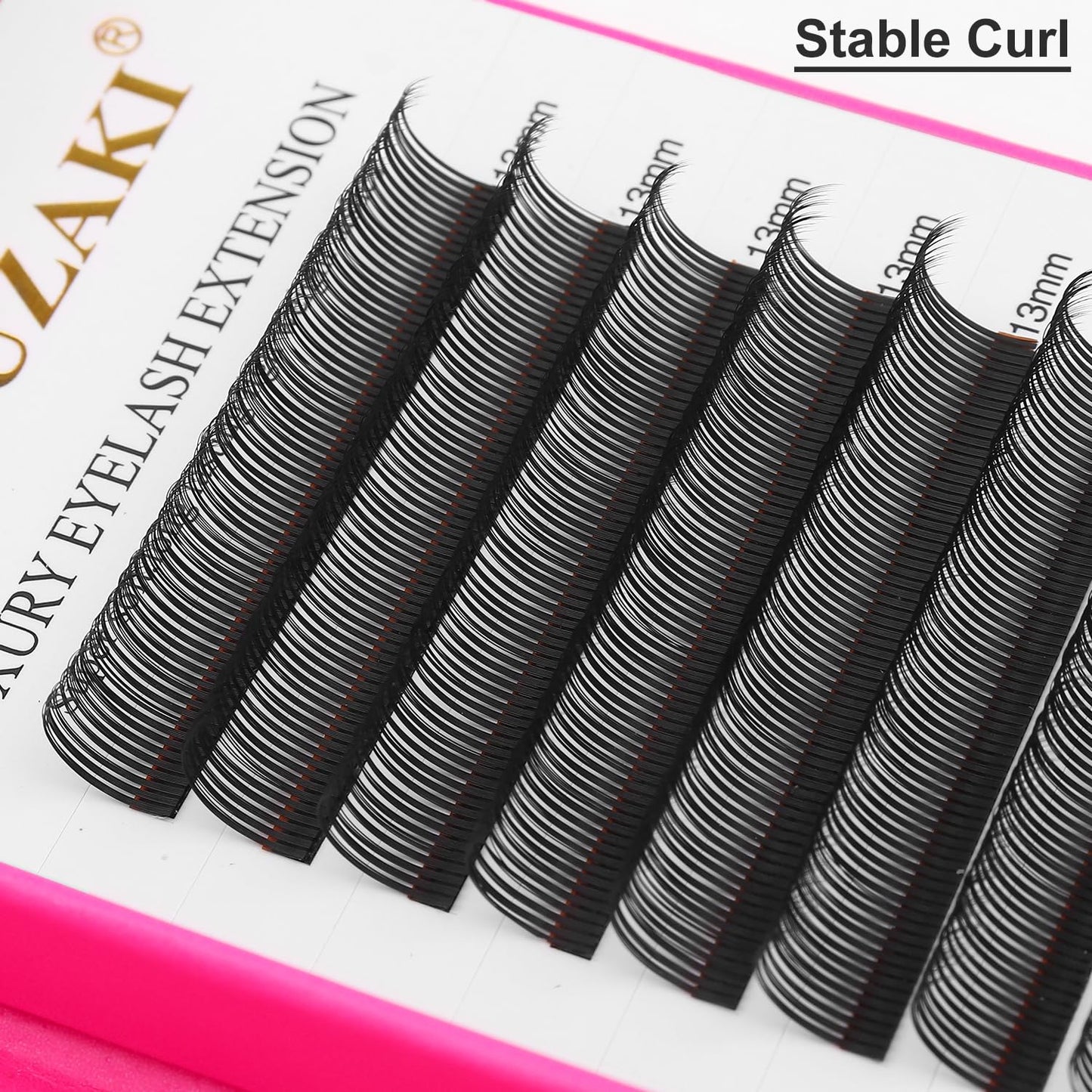 5D Flower Lash Extensions Spikes Lashes 0.07 Matte Black D Curl Lashes 14mm Volume Eyelash Extension Lash Trays Professional Use(5D Flower,0.07-D,14mm)