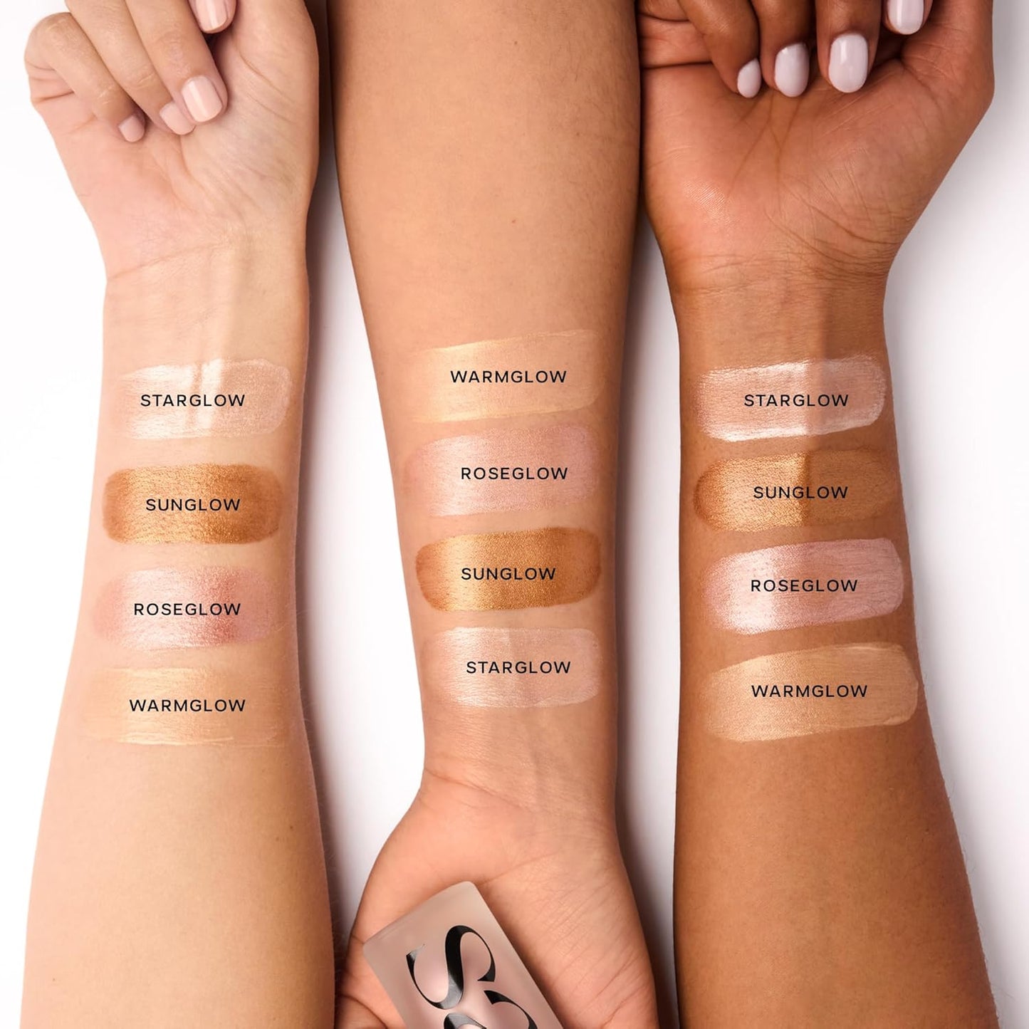 Saie Glowy Super Gel - Hydrating Makeup Primer and Illuminating Glow Serum Enriched with Vitamin C and Squalane Oil - All-Over Liquid Highlighter Makeup for Instant Glass Skin - Starglow (1 oz)