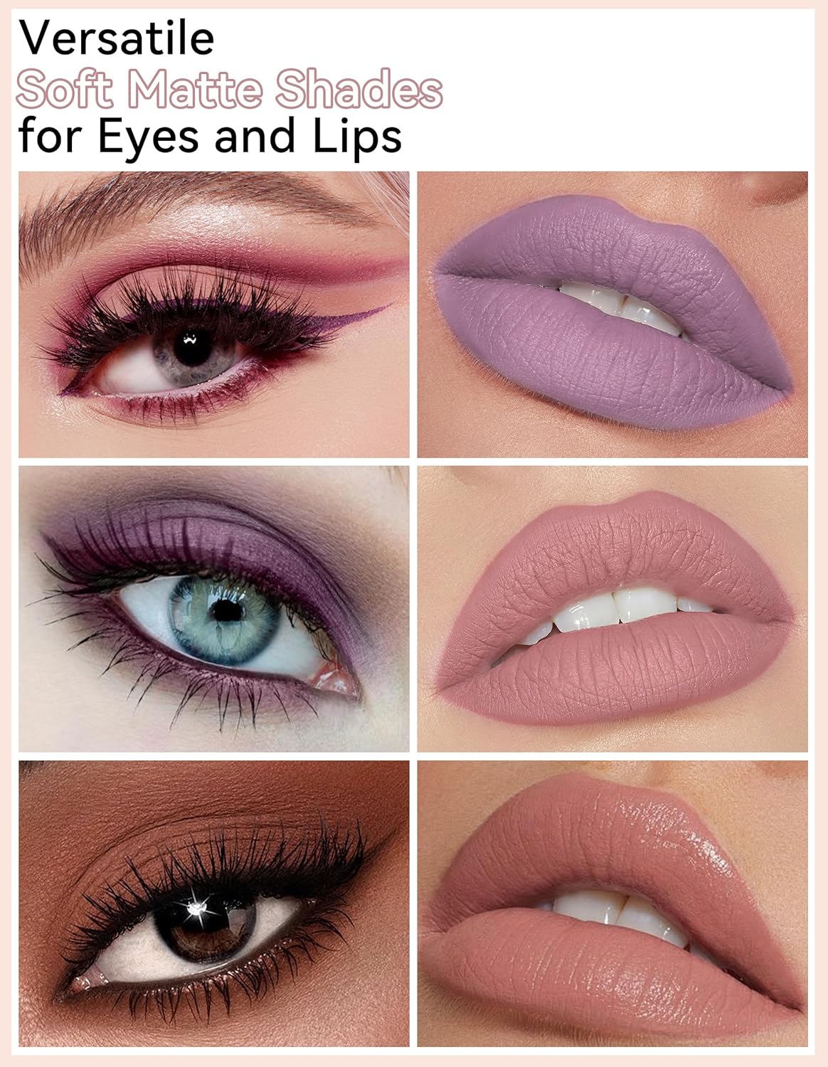 Erinde Waterproof Cream Eyeshadow Stick, Matte Nude Eye Shadow Sticks, Longwear Blendable High Pigmented, Neutral Eye Shadow Sticks Matte for Older Eyes, Smokey Eyeshadow Pencil Crayon, 12 Warm Brown