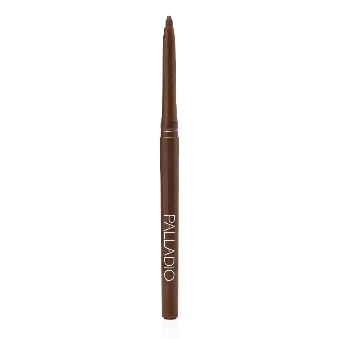 Palladio Retractable Waterproof Eyeliner, Richly Pigmented Color and Creamy, Slip Twist Up Pencil Eye Liner, Smudge Proof Long Lasting Application, All Day Wear, No Sharpener Required, Brownie