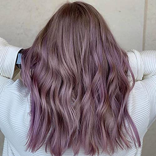 Root Concealer Touch Up Powder | All-Natural Crushed Minerals Without Brush | Fast and Easy Total Gray Hair Cover up For Black | Brown | Auburn and Blonde Hair .30 ounce (No Brush, Dark Red Violet)