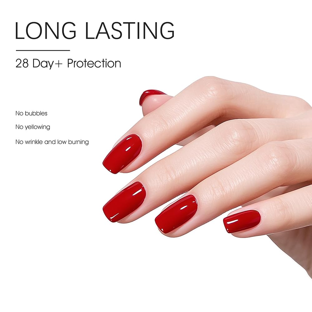 VENALISA 2 Pcs No Wipe Gel Top Coat Set- High Gloss Shiny Long Lasting Top Coat Clear Gel Nail Polish Kit, Soak Off Nail Art Home and Professional Manicure