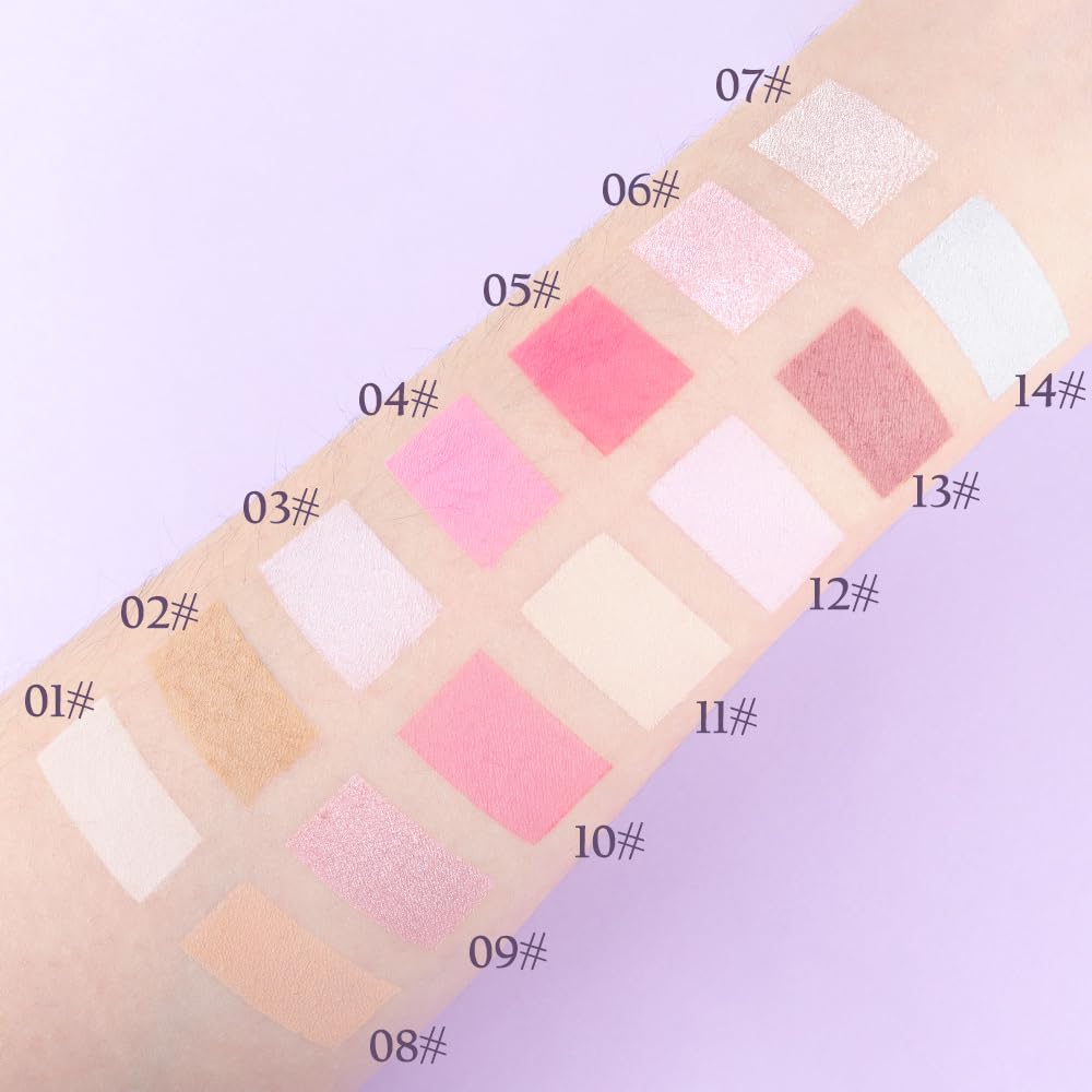 Single Matte Eyeshadow Makeup Palette, Neutral Beige Nude Eyeshadows Singles, Monochrome Eye Shadow Palette Makeup for Women, de sombras de ojos, Highly Pigmented Daily Evening Girls Eyeshadow