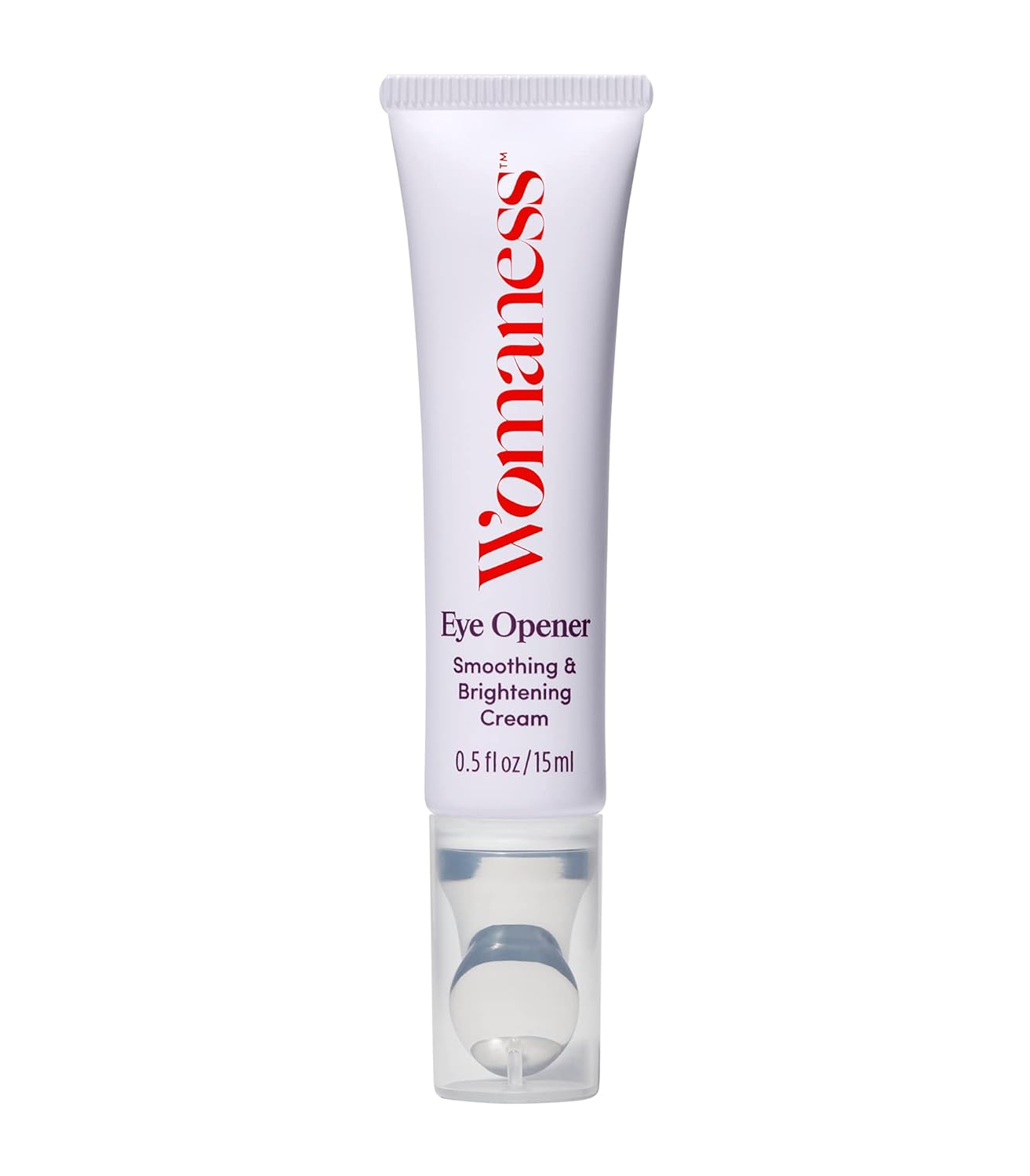 Womaness Eye Opener Anti Aging Eye Cream - Hyaluronic Acid & Bakuchiol Alternative Retinol Eye Cream for Dark Circles and Puffiness + Red Algae Extract to Firm & Revitalize Under Eye Bags (15ml)