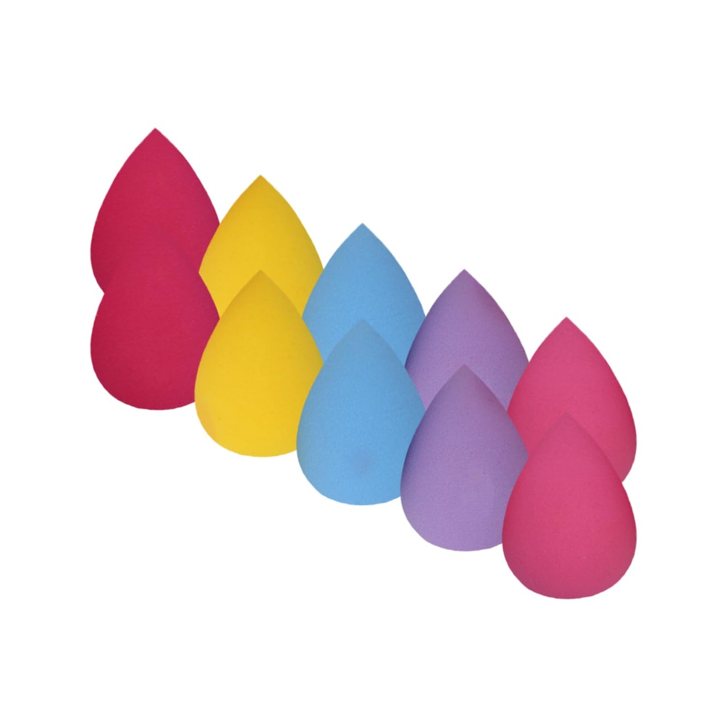Earth & I 10 Piece Makeup Sponges for Face, Blender Sponge, Make Up Blender Sponges for Face, Foundation Applicator, Makeup Disposable Applicators, Cosmetic Sponges, Make Up Accessories