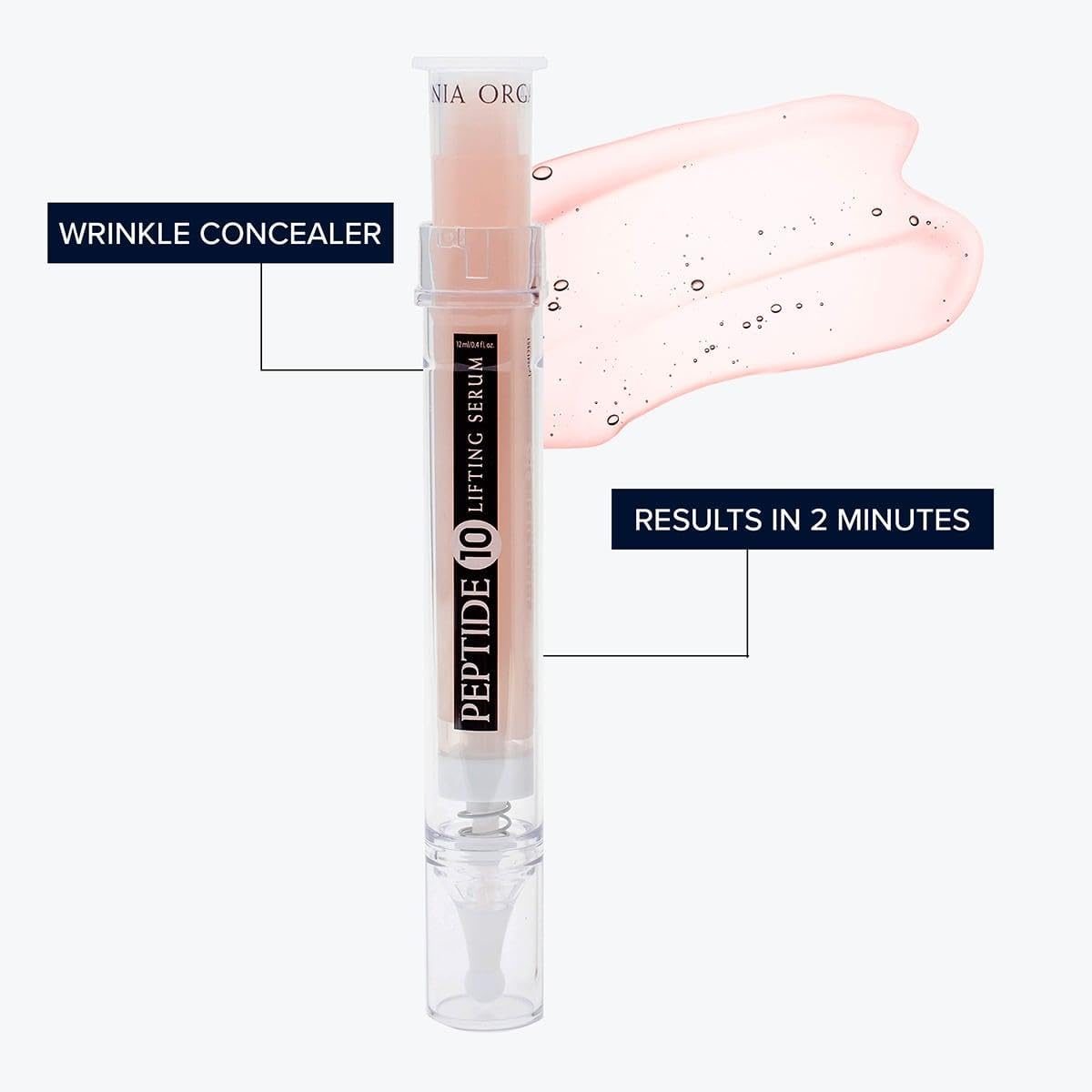 Peptide10 – Anti-Aging Peptide Serum – Firms, Smooths & Reduces Wrinkles – With Multi-Peptide Complex for Youthful Skin