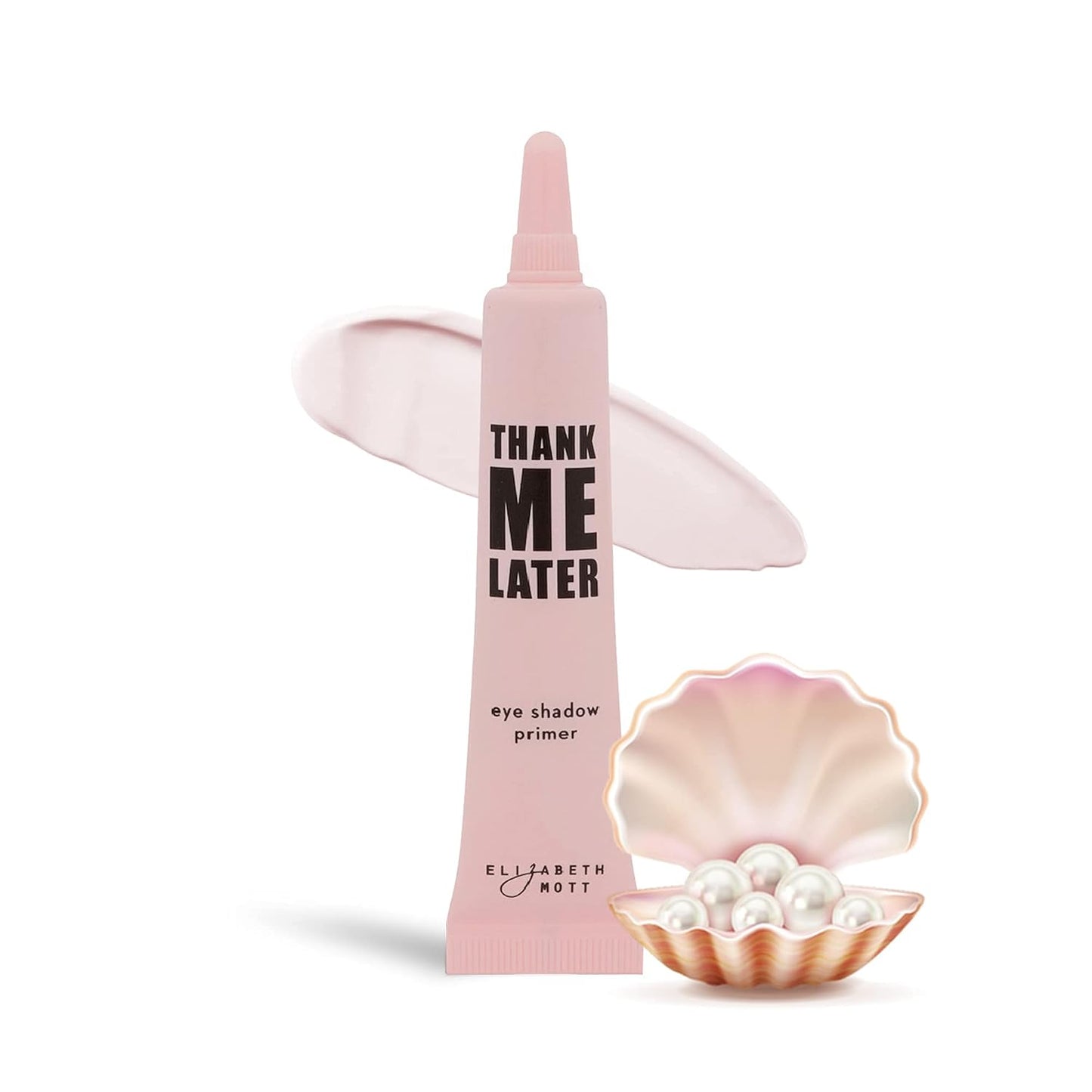 Elizabeth Mott - Thank Me Later Eye Primer for Long-Lasting Power Grip Makeup, Shine & Oil Control, Pore Minimizer, Hides Wrinkles & Fine Lines, Prevent Creasing for All-Day Eye Makeup Wear - 10 g