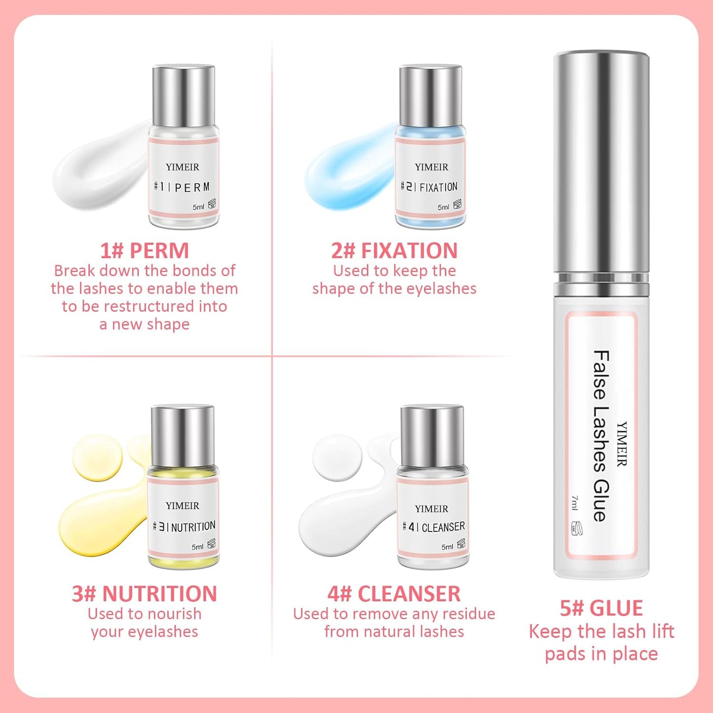 Lash Lift Kit Eyelash Perm Kit,Premium Home Lash Lifting Kit with Whole Tools,Lash Lifts,Lash Curling,Suitable for Salon(Upgraded Version)