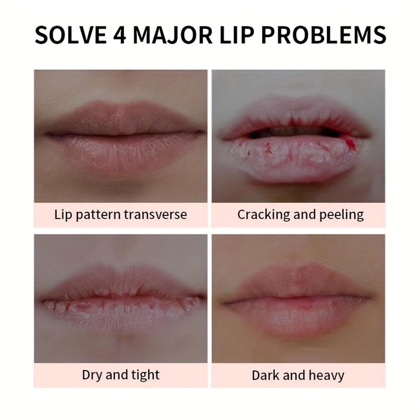 Lip Plumping Gloss, Plumping Lip Filler, Lip Gloss for Full, Voluminous Lips, Transparent Plumping Lip Oil Tinted for Lip Care, Fuller Lips Instantly, Hydrating, High-Shine