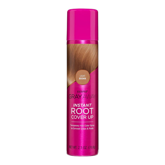 EVERPRO Gray Away Instant Root Cover Up Spray 2.5oz - Light Brown