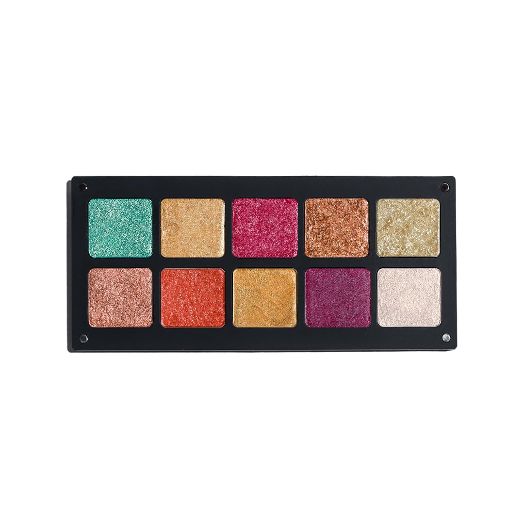 Chromatic Eyeshadow Palette | 10 Vibrant Shades for Unlimited Creativity. (Chromatic 1)