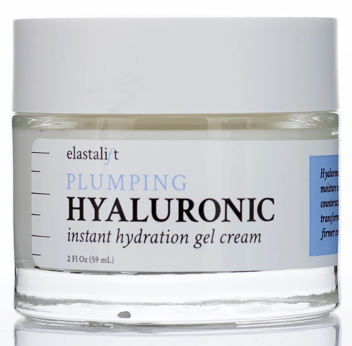 Elastalift Hyaluronic Acid Moisturizer + Vitamin C Face Cream | Anti Aging Cream Hydrating + Plumping Face Lotion For Women, Men, Dry Skin, Wrinkles, & Fine Lines | Facial Skin Care Products, 2 Fl Oz