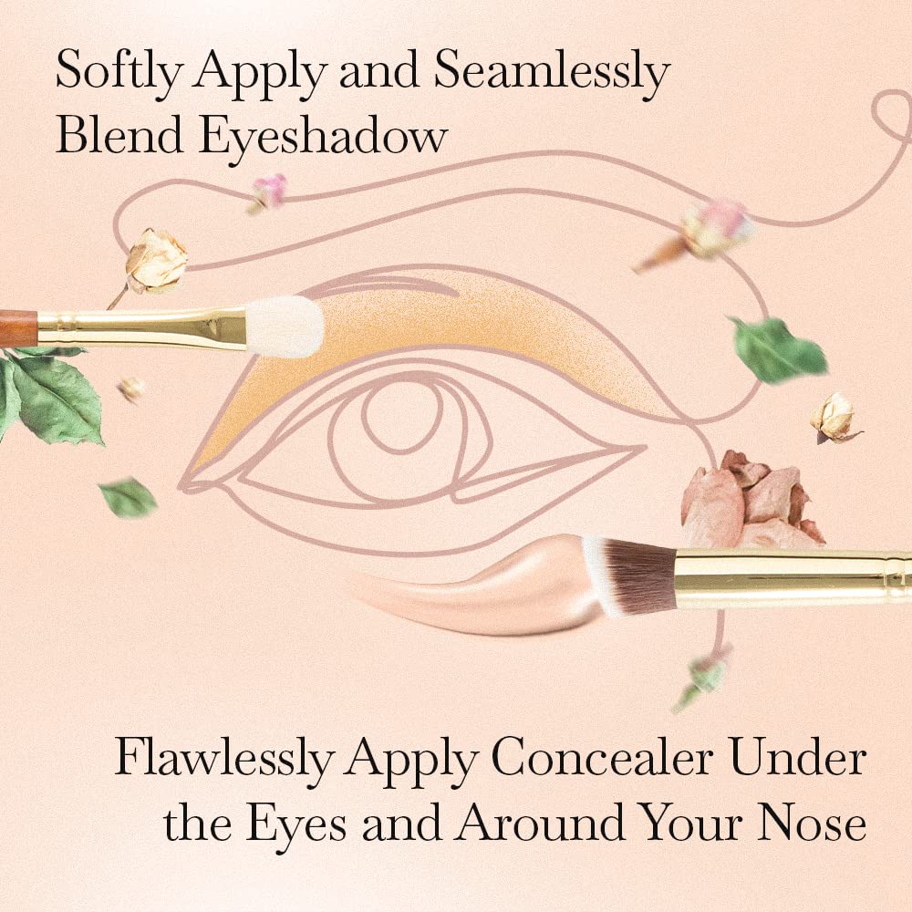 Fuller Cosmetic Brush & Bag Set (Set of 7 Brushes)