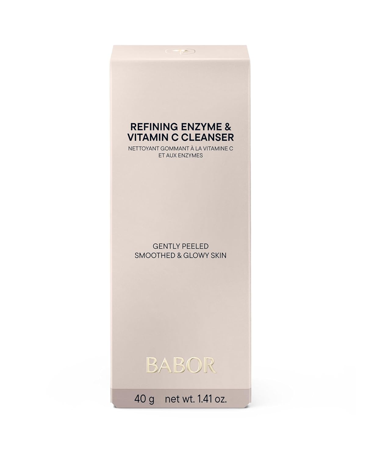 BABOR Refining Enzyme & Vitamin C Cleanser, Enzyme Powder Cleanser, Exfoliating Face Wash Polish, Gentle Facial Scrub to Brighten and Even Complexion