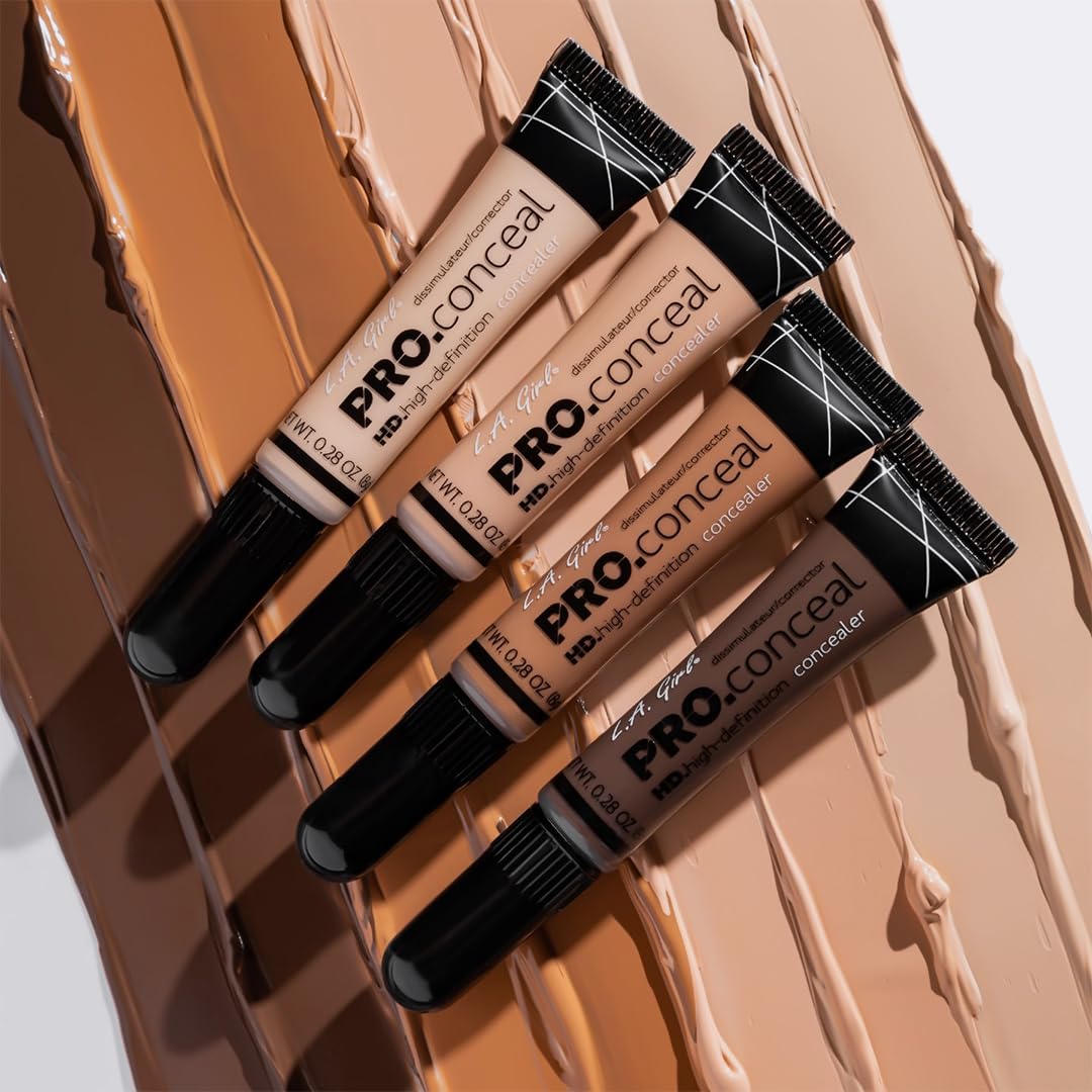 L.A. Girl Pro Conceal HD Concealer, Warm Honey, 0.28 Ounce