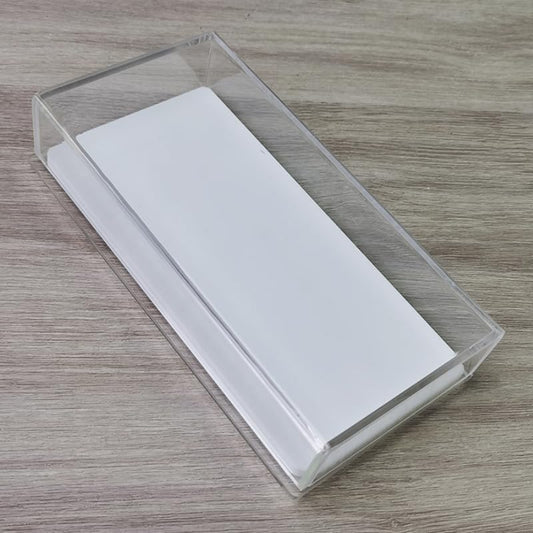 Eyelash Grafting Pallet with Cover, Dust-proof Acrylic Lash Tile holder, Eyelash Extensions Storage Gasket Pads (Transparent)