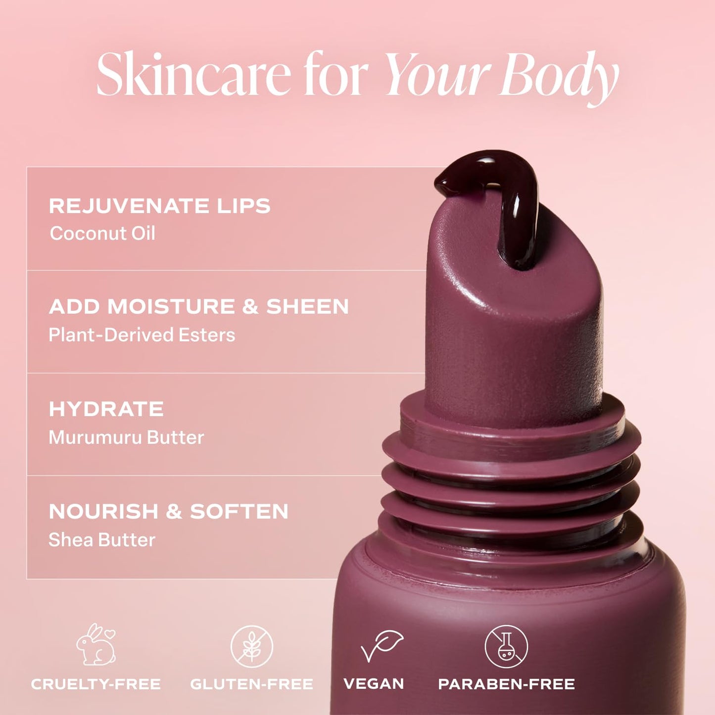 Saltair Hydrating Lip Oil Balm, Clear and Tinted Lip Gloss, Essentials Shades 5-Pack. Moisturizing Vegan Conditioning for Dry Cracked Lips with Glossy High-Shine Finish. Coconut Vanilla Flavor