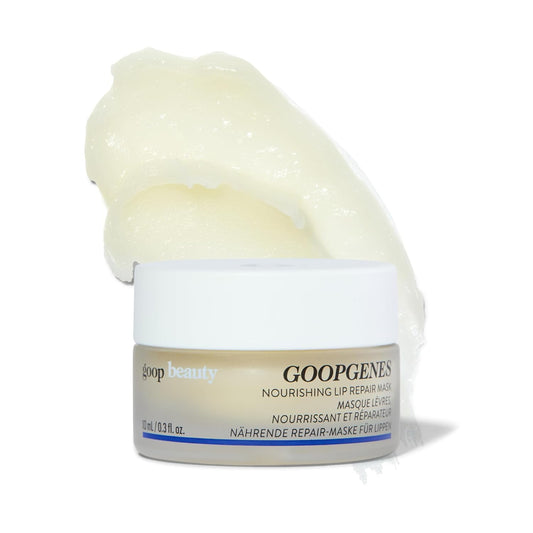 goop Beauty Nourishing Lip Repair Mask | Lip Hydration Treatment | Smooths, Plumps, & Softens | Ceramides & Vegan Lanolin | 0.3 oz
