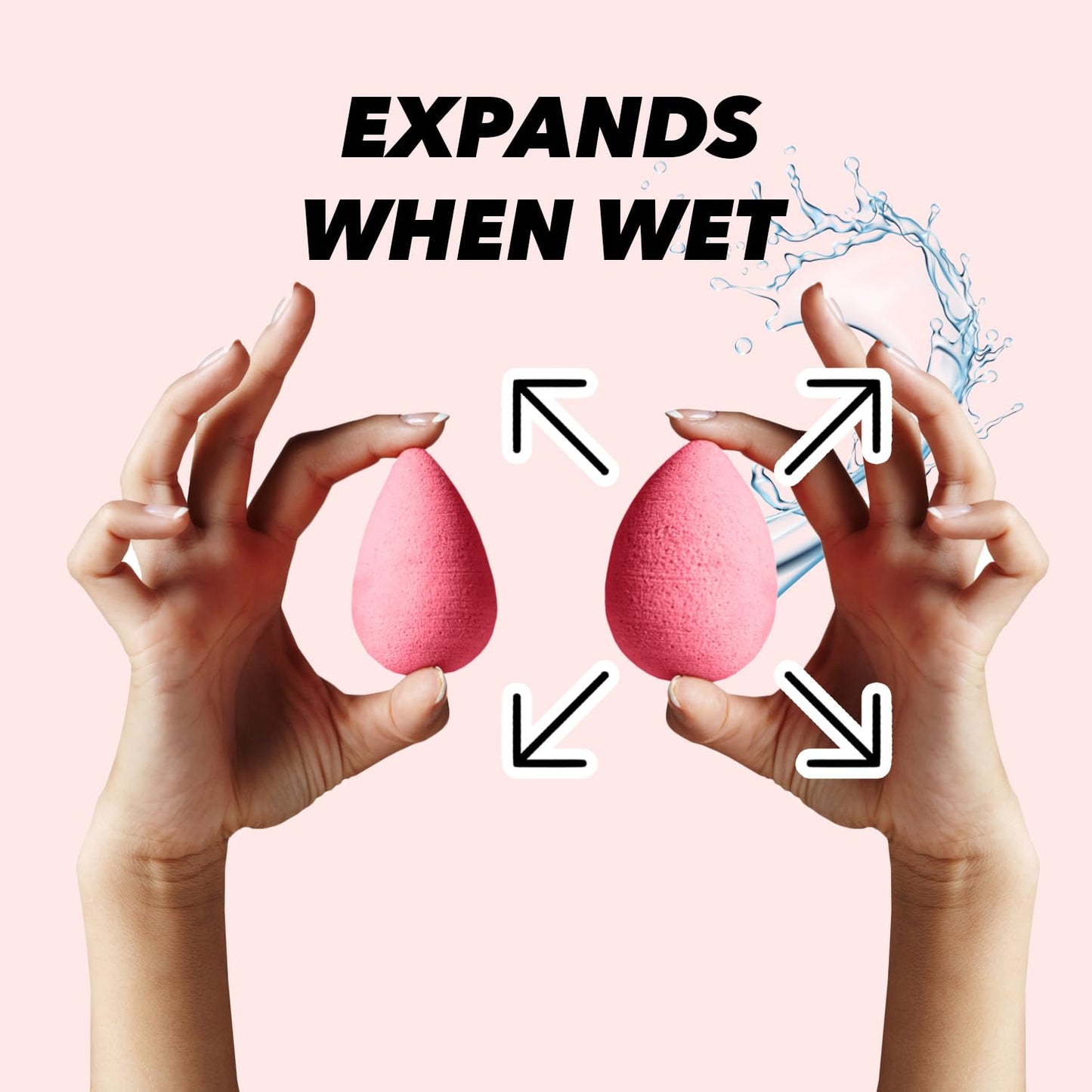 Earth & I 10 Piece Makeup Sponges for Face, Blender Sponge, Make Up Blender Sponges for Face, Foundation Applicator, Makeup Disposable Applicators, Cosmetic Sponges, Make Up Accessories