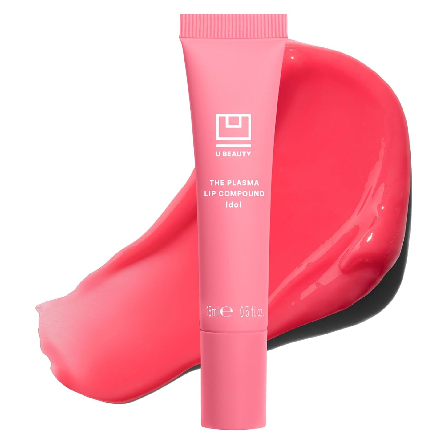 U Beauty The PLASMA Tinted Lip Compound - Anti-Aging & Anti-Wrinkle Lip Gloss, Hyaluronic Acid, Shea Butter & Peptides for Hydration & Plumping,Idol - 15 mL