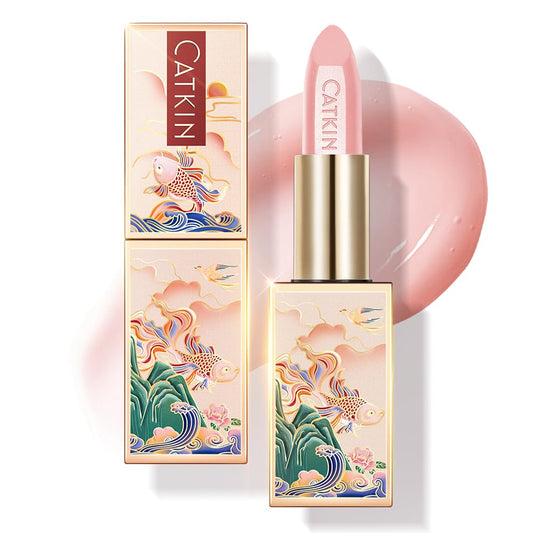 CATKIN Tinted Lip Balm Sheer Lip Stain Ultra Hydrating Lip Moistrurizer Lip Care with Vitamin E Nourishing For Cracked & Dry Lips 0.12 oz C16 CINNAMON - Light Pink