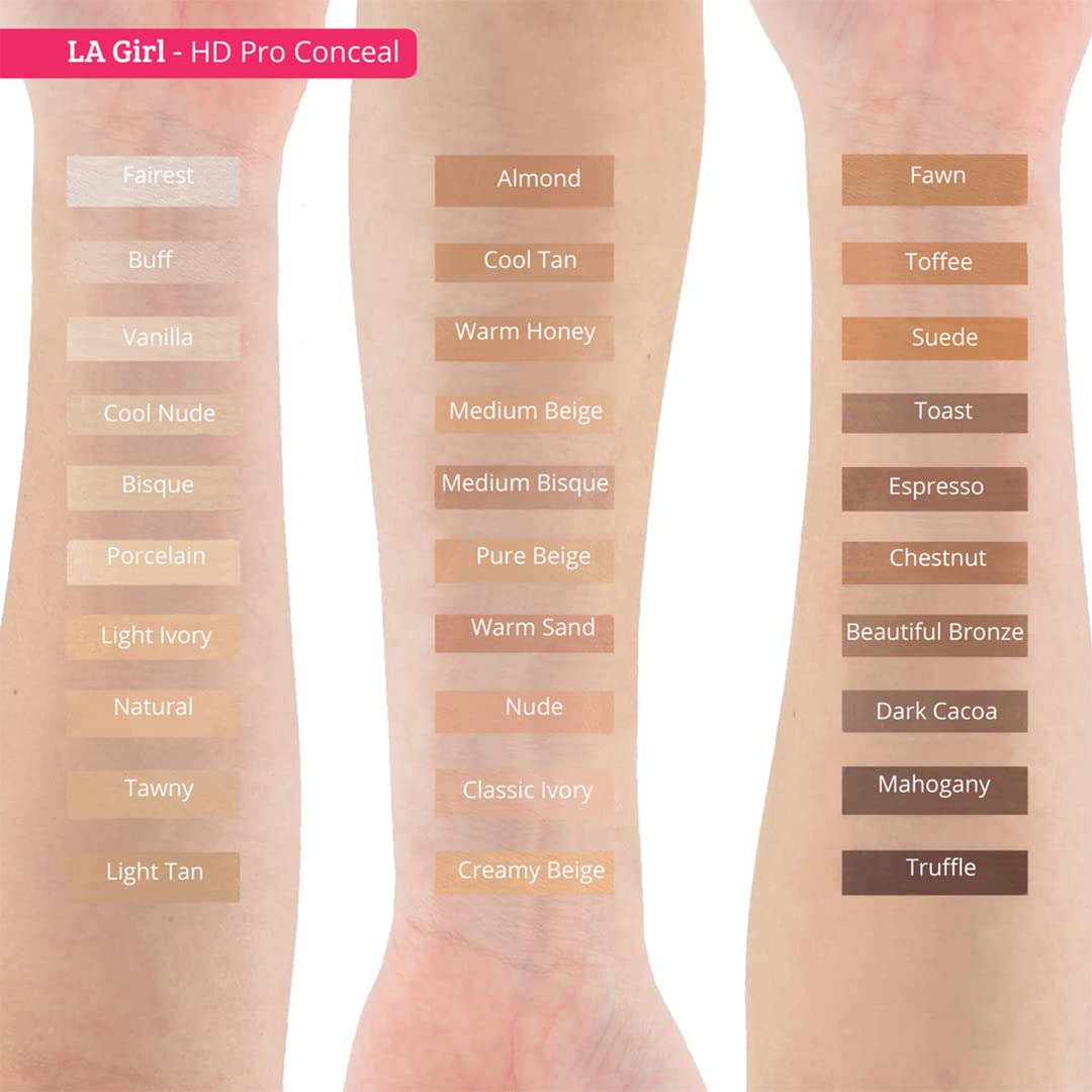 L.A. Girl Pro Conceal HD Concealer, Espresso, 0.28 Ounce