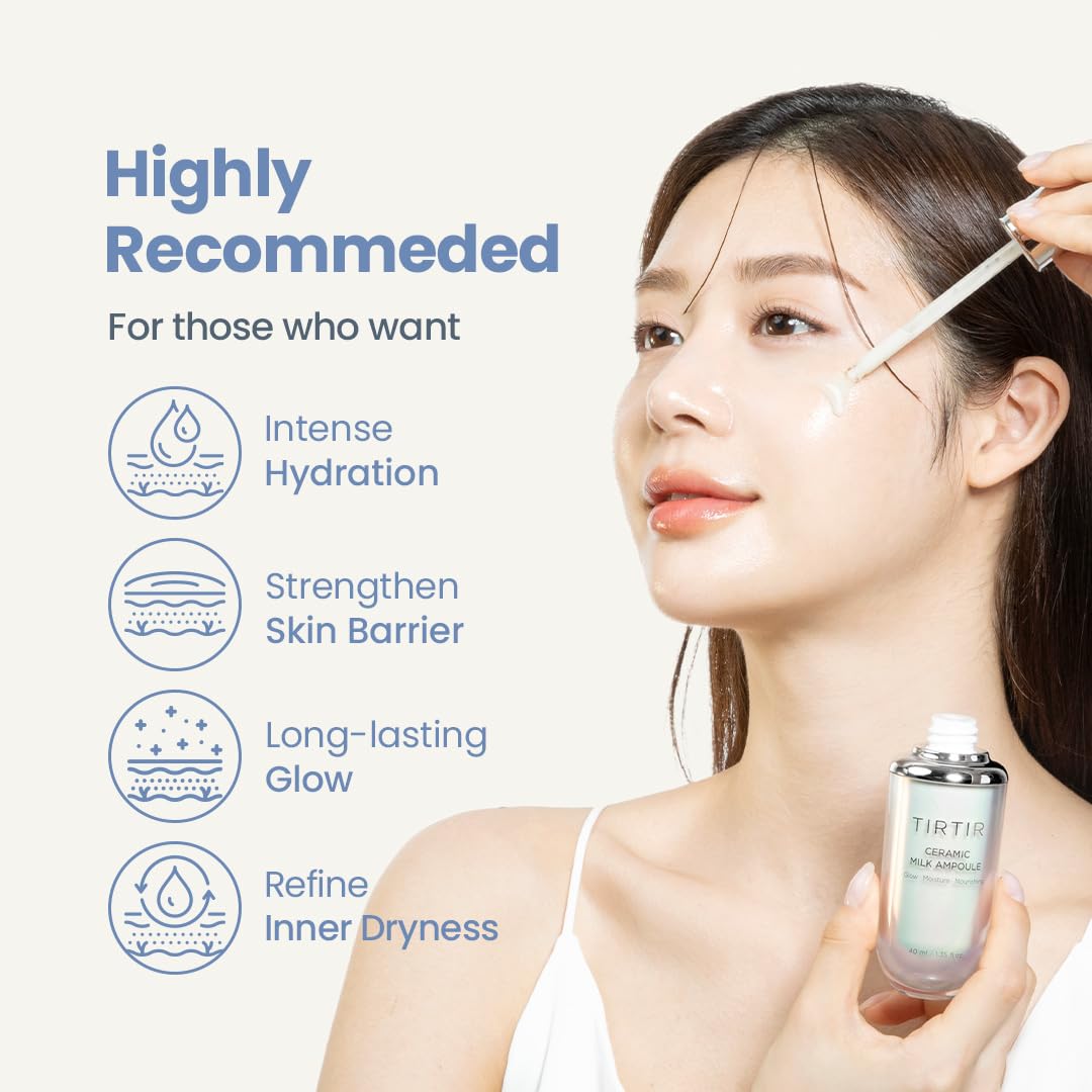 TIRTIR Ceramic Milk Ampoule (1.01 Fl Oz)