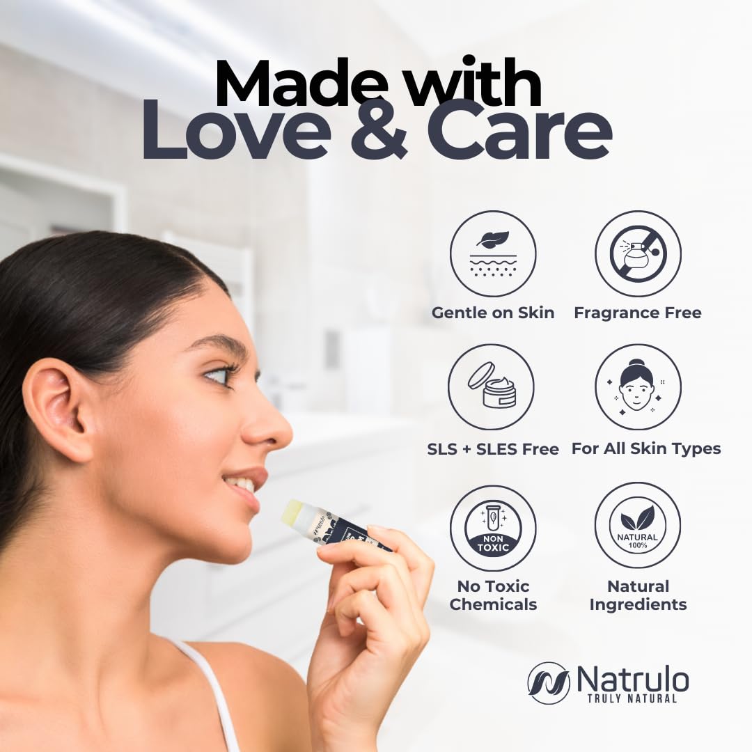 Beef Tallow Lip Balm – Natural Tallow Beeswax Chapstick – Hydrating Moisturizer Grass Fed Tallow Balm Lip Care – Soothes Chapped, Dry Lips, Sensitive Skin – Long Lasting Vitamin Rich USA-Made Orange