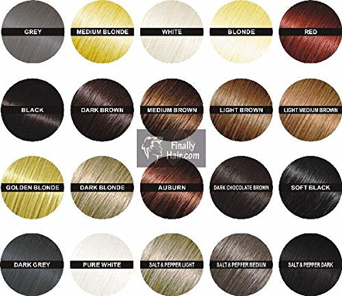 Hair Building Fibers - Off White 50 Gram Refill - Refill Your Existing Fiber Bottle. Hair Filler Fibers. Cover Grey Concealer by Finally Hair (50g 50gr 50gram 50 G Gr Off White)