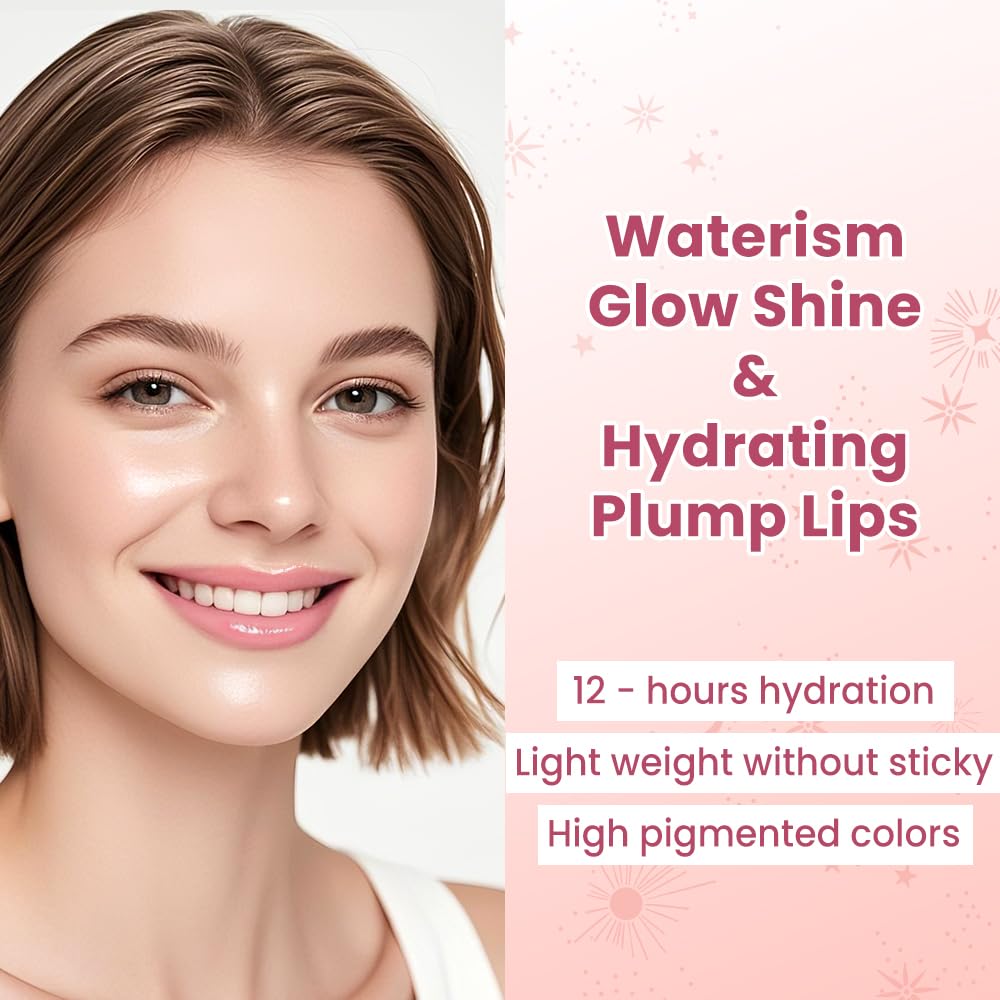 CATKIN Glossy Lip Balm Ultra Hydating Glow Lip Tinted Jelly Plump Melting Balm Shea Butter Repair Soothing For Dry Lips Dewy Finished 0.12 oz C05 SUNFLOWER