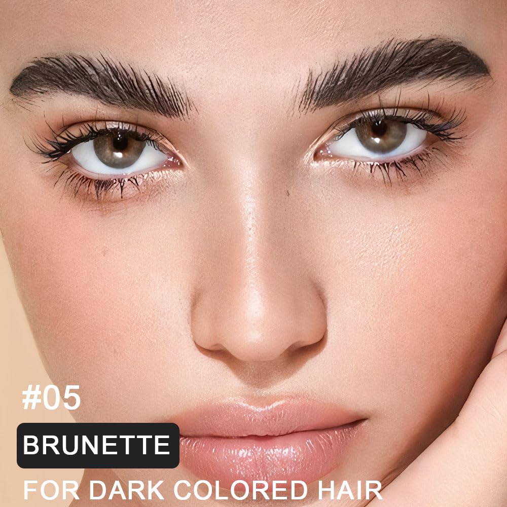 Kaely Eyebrow Gel Waterproof,Longwear Tinted Eye Brow Mascara,Eyebrow Color Makeup kit,maquillaje gel para cejas a prueba de agua,Long Lasting Eyebrows Vegan cosmetics,05 Brunette