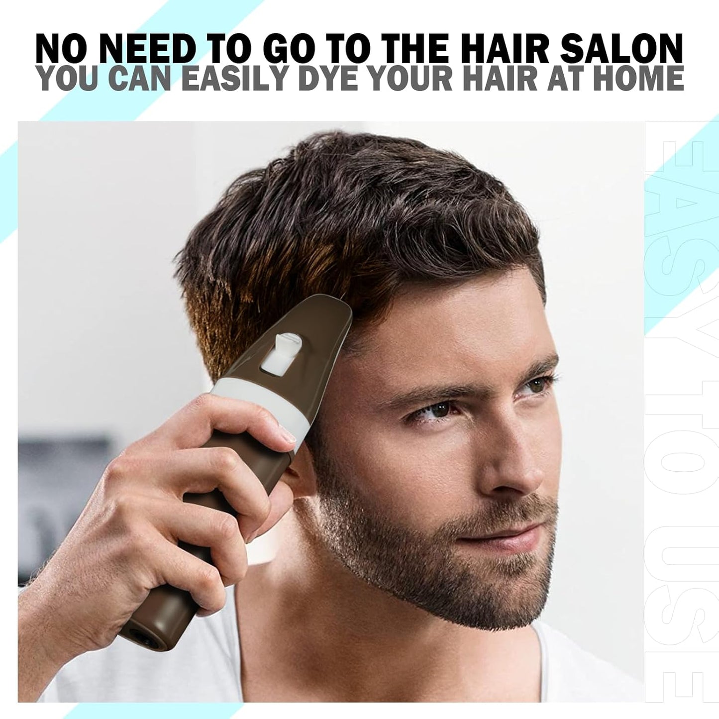 Linen Hair Dye Shampoo,Hair Dye,Hair Color Shampoo,Champu Para Canas 4 in 1 Semi-Permanent Gray Hair Coverage,shampoo para pintar el cabello for Women & Men Herbal Natural Plant (Linen)