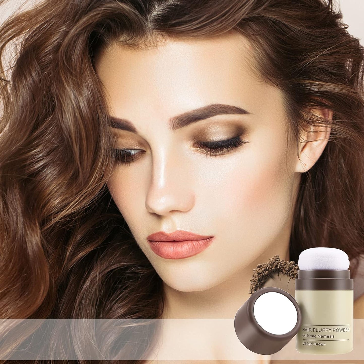 Boobeen Root Touch Up Powder Shadow Cover for Hair Loss, Hairline for Women and Men