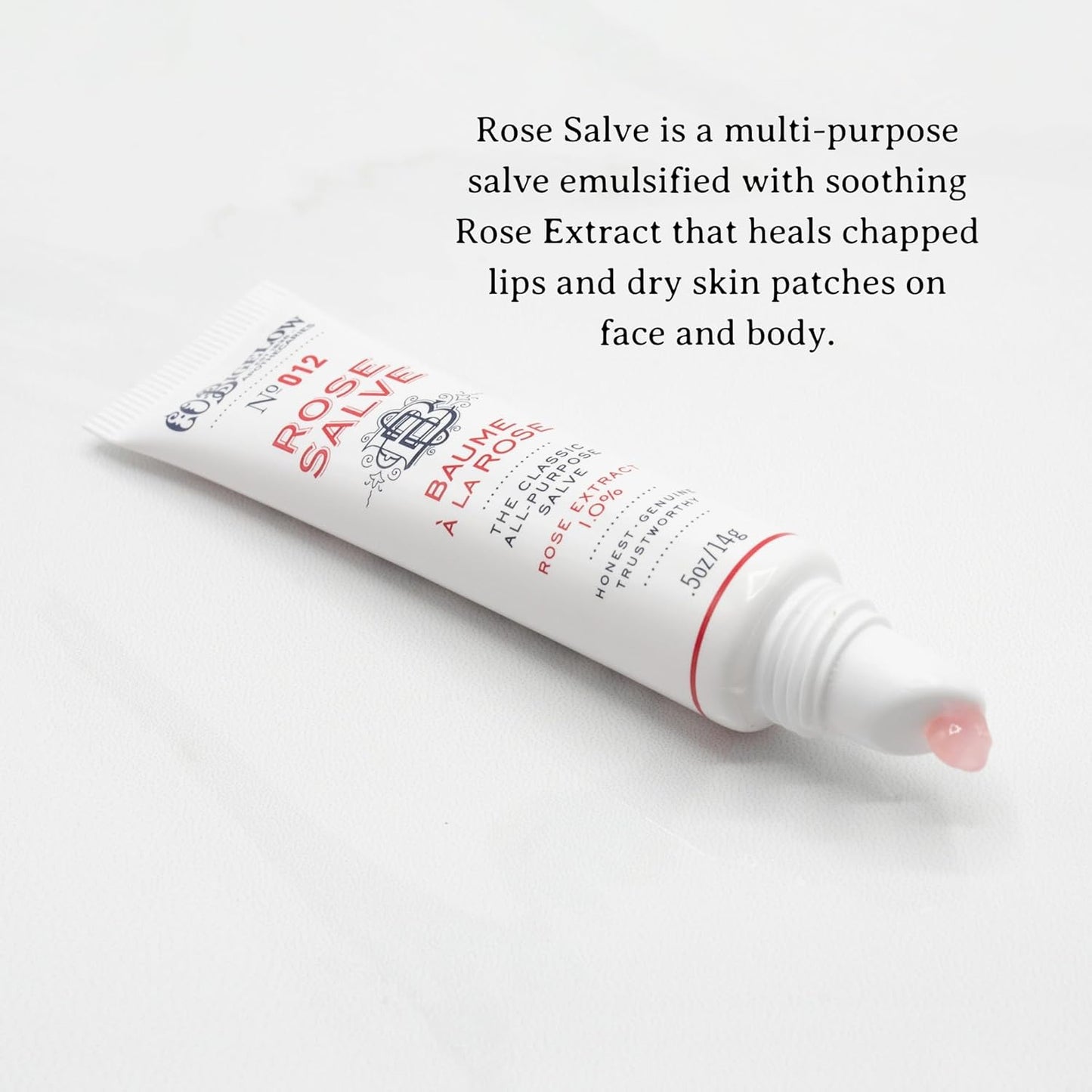 C.O. Bigelow Assorted Lip Balm Tubes Trio, Rose Salve, My Favorite Lip Balm, & Mentha Shine, Pack of 3 Lip Care Set, 0.5 oz