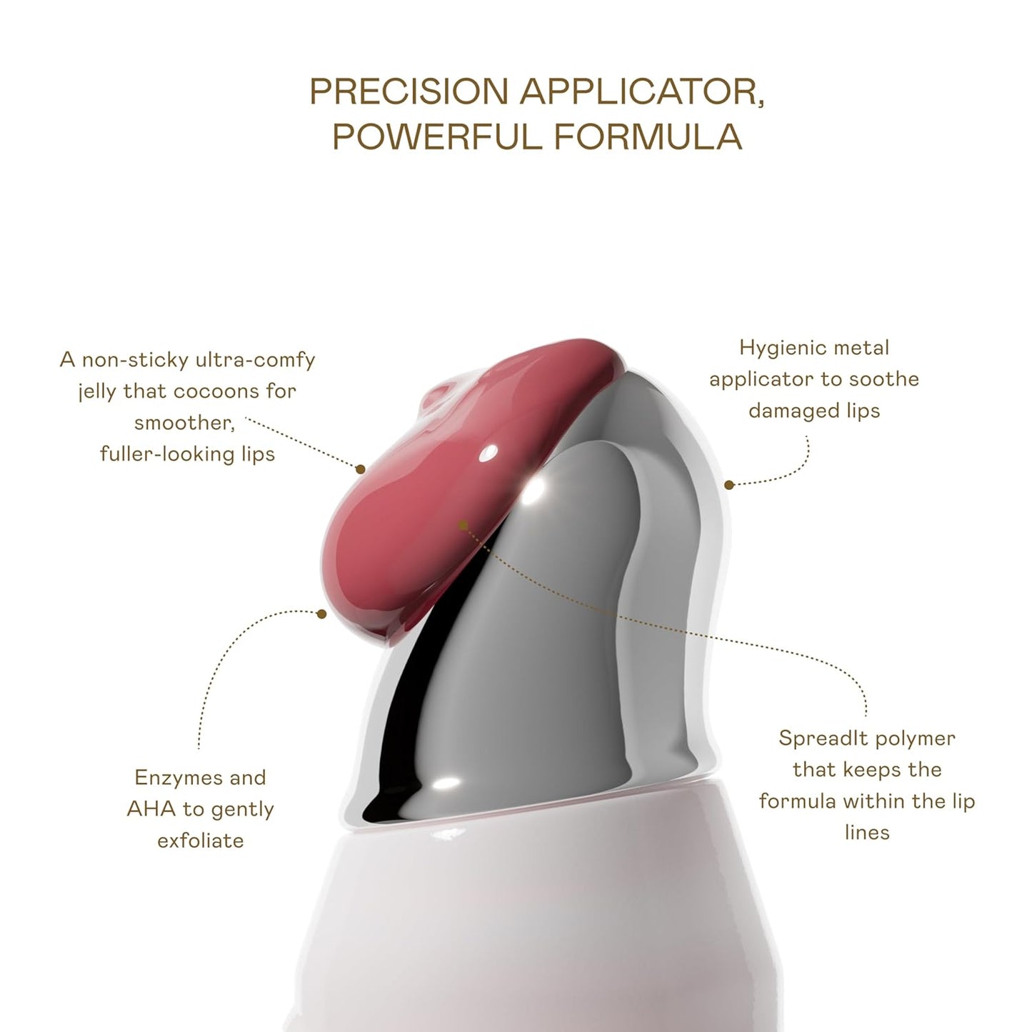 EADEM Le Chouchou Lip Softening Balm, Lip Gloss for Women, Lip Plumper & Lip Mask, Overnight Hydrating & Moisturizing Luxury Lip Balm, 0.5 oz, Fig Sauce