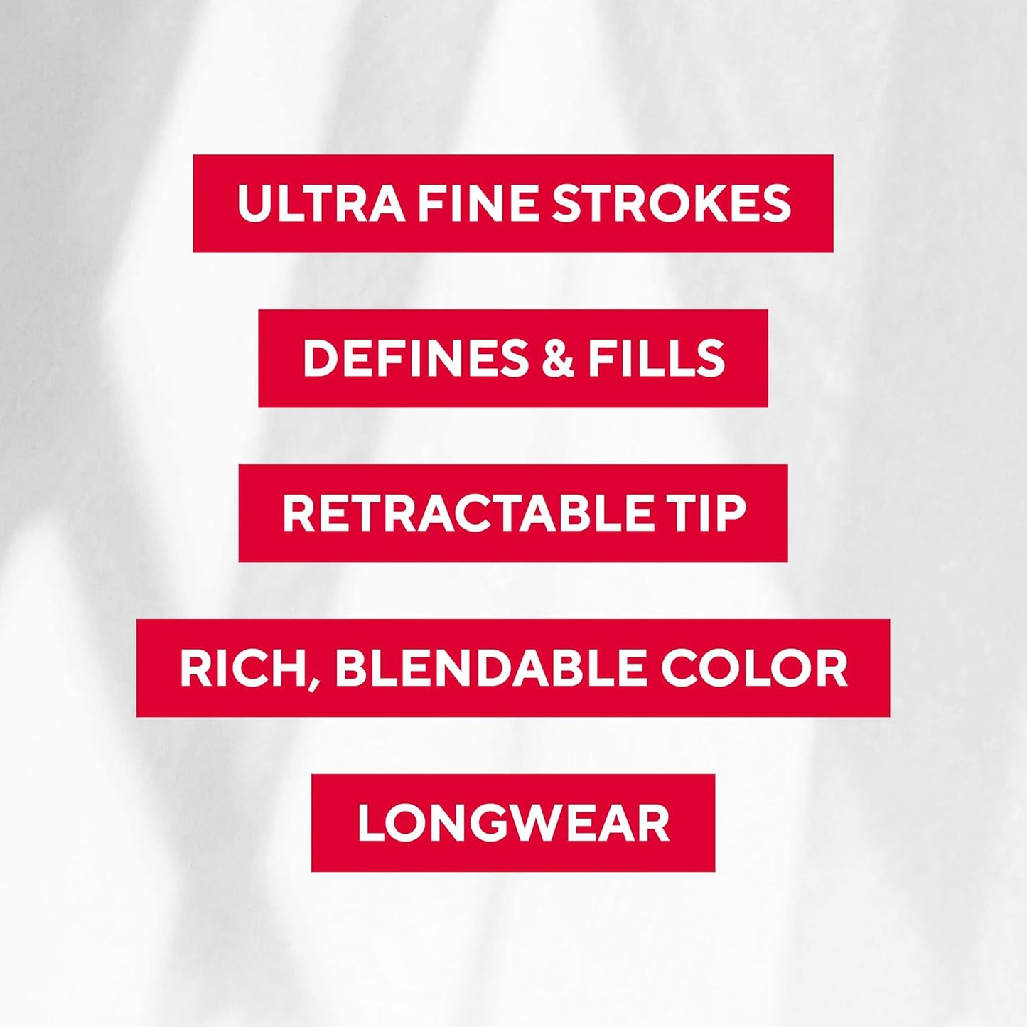 Mirabella Ultra Fine Brow Pencil, Anti-Chip Waterproof Eyebrow Pencil - Smudgeproof, Blendable & Retractable Eyebrow Pencil to Define and Fill In Brows Naturally - Auburn