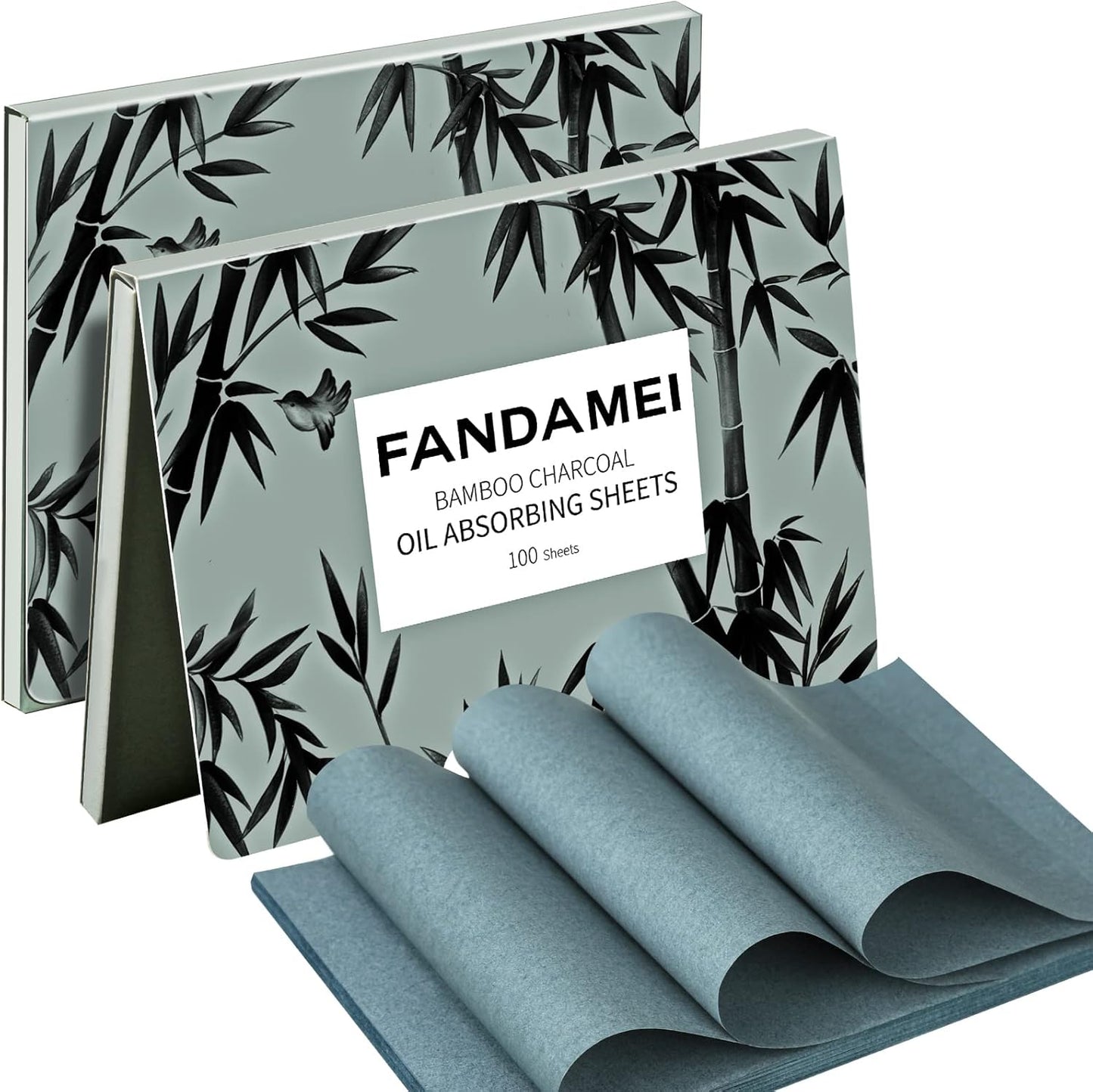 FANDAMEI Oil Blotting Sheets For Face, 200 Counts Oil Blotting Papers For Face, Blotting Paper for Oily Skin, Oil Control Film, Oil Absorbing Sheets For Face, Oil Absorbing Tissues
