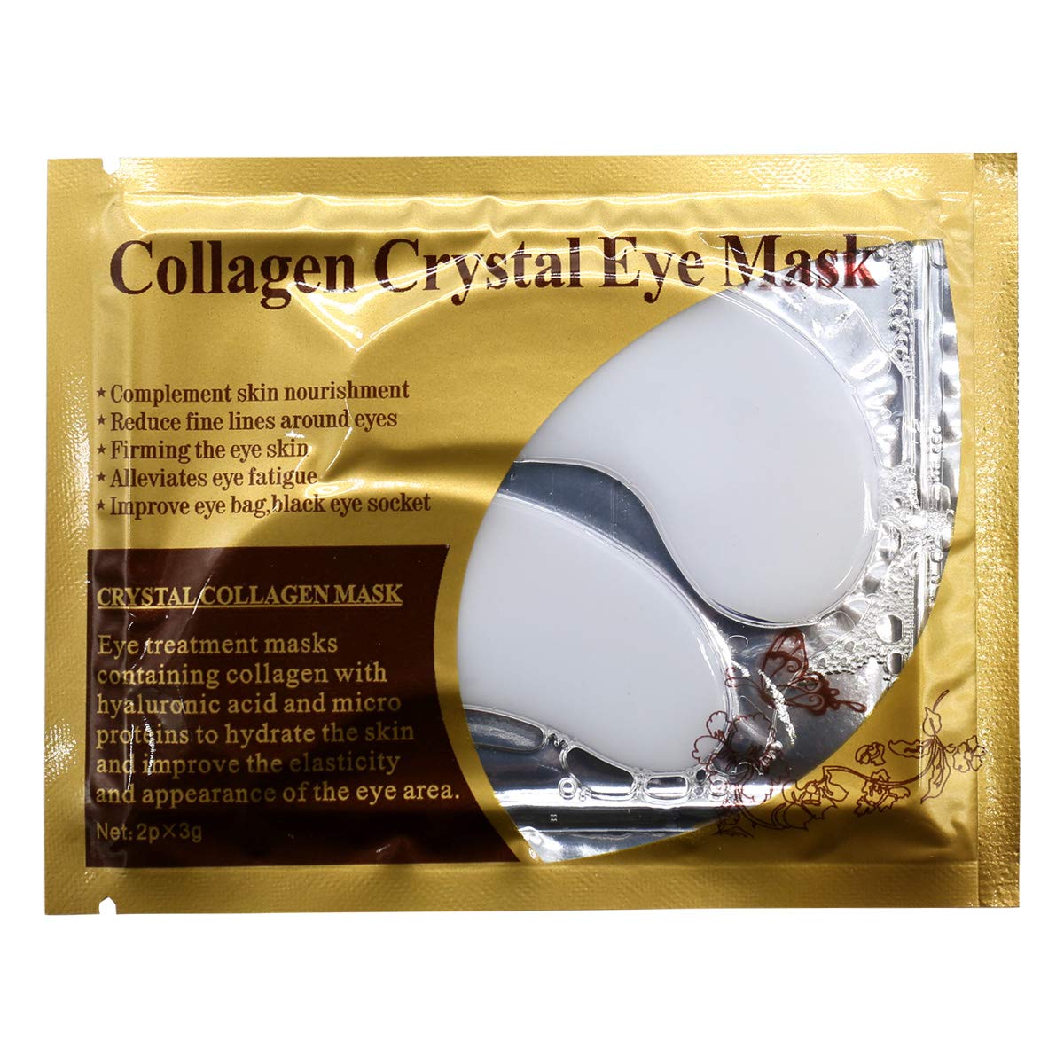 Jakuva 29 Pairs Under Eye Patches, Collagen Eye Mask Eye Patches for Dark Circles and Puffy Eyes, Reduce Wrinkles, Eye Mask Skincare for Moisturizing, Smoothing Eye Bags for Your Face Care, Milk White