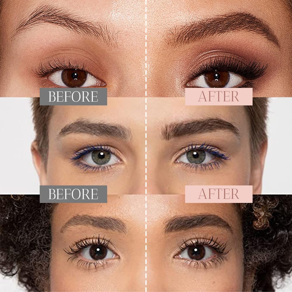 2025 Upgrade Waterproof Brow Pencil with Micro-Fork Tip,3D Magic Eyebrow Pencil 4-Head Split Waterproof Long-lasting Eyebrow Pencil,Natural Makeup Fine Stroke Eyebrow Tattoo Pencils (Gray)