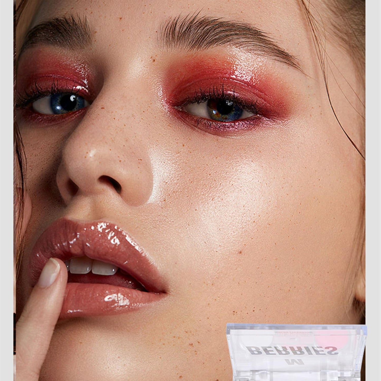 Mattew Eyeshadow Palette 9 Colors Cool Toned Matte Glitter Eyeshadow Palette (Color 02)