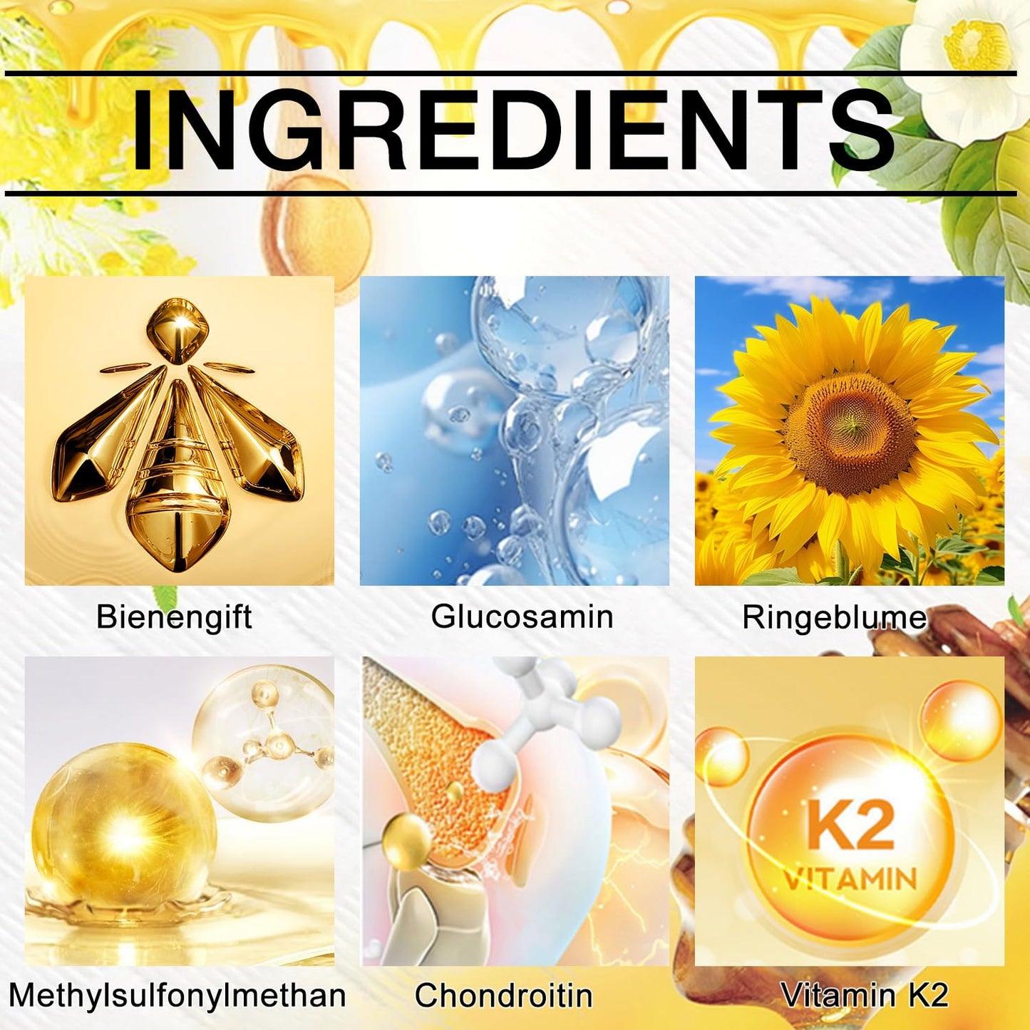 2 Pcs Bee Venom Joint Cream - Advanced Joint and Bone Cream, Specially for Back, Neck, Hands, Knees