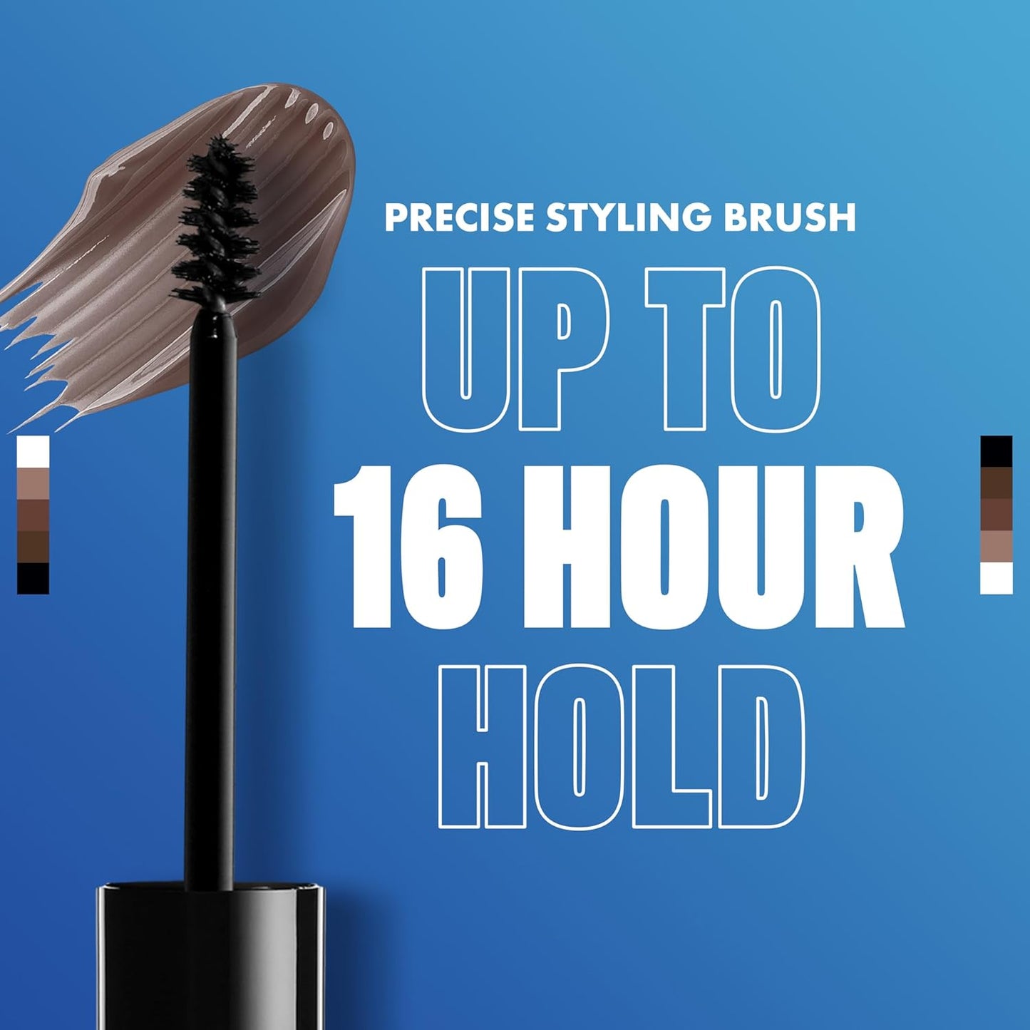 NYX PROFESSIONAL MAKEUP The Brow Glue, Extreme Hold Tinted Eyebrow Gel - Taupe