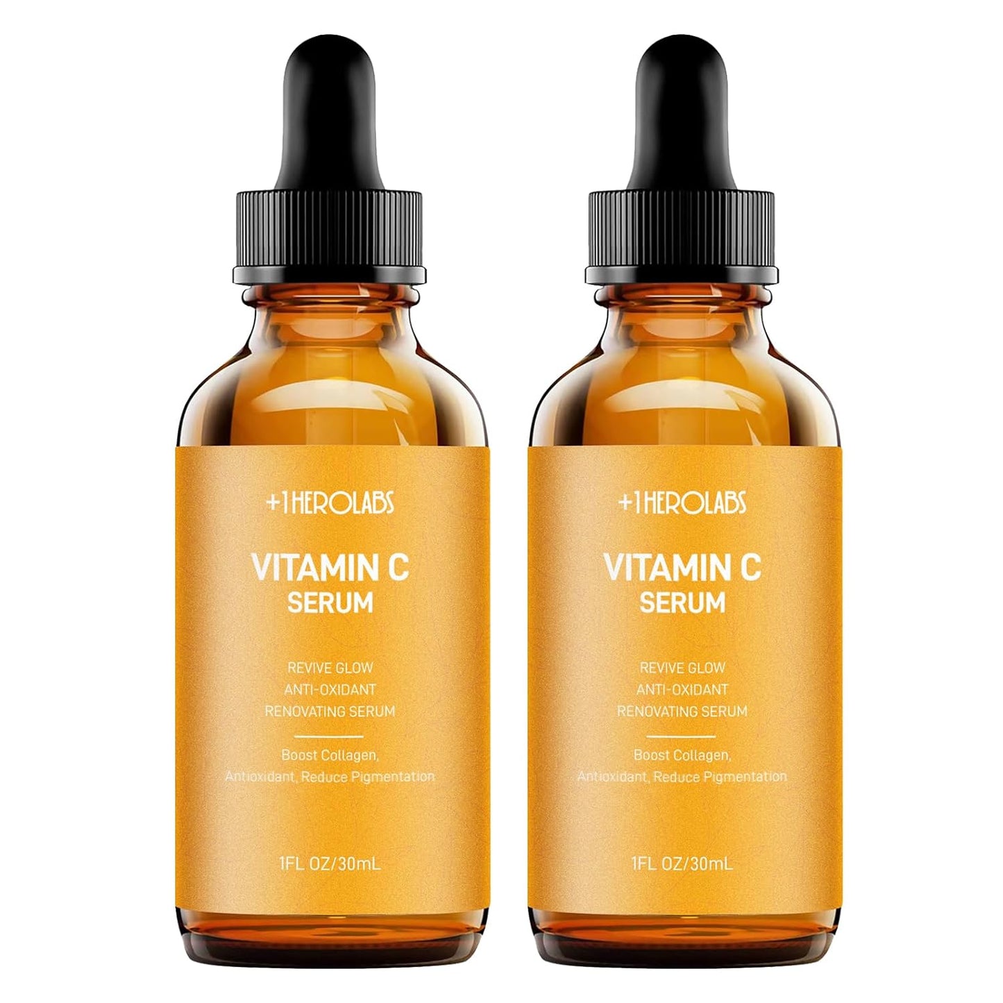 2 Packs Vitamin C Serum for Face –Anti Aging Face & Eye Serum, Hyaluronic Acid, Reduce Fine Lines, Dark Spots and Wrinkle